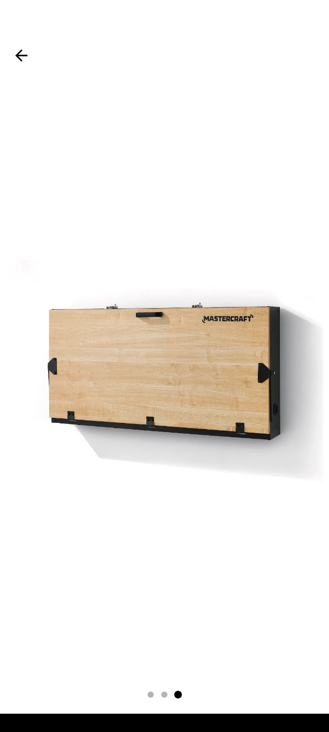 Mastercraft Folding Steel Workbench