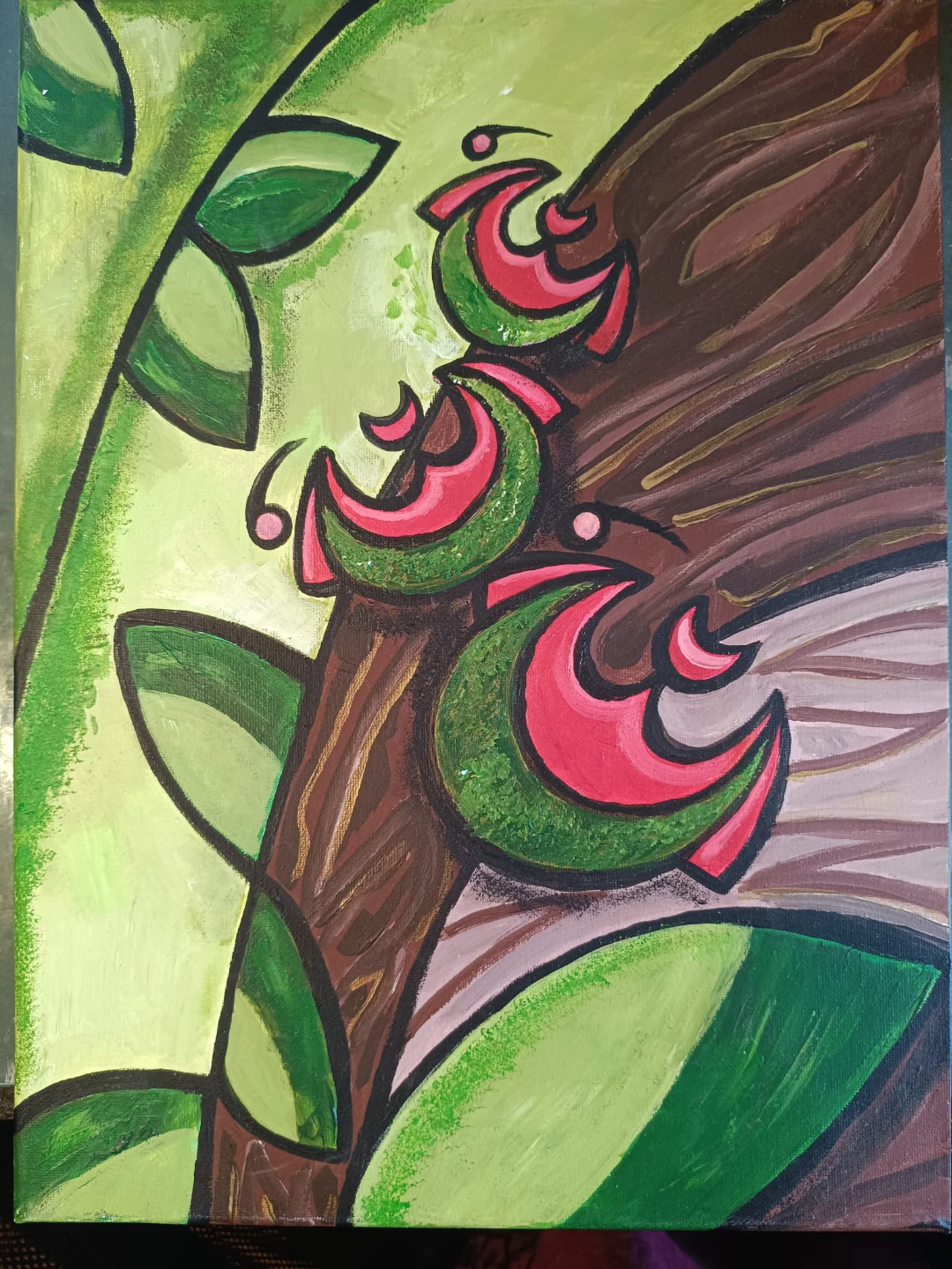 Abstract Arabic Calligraphy Paintings
