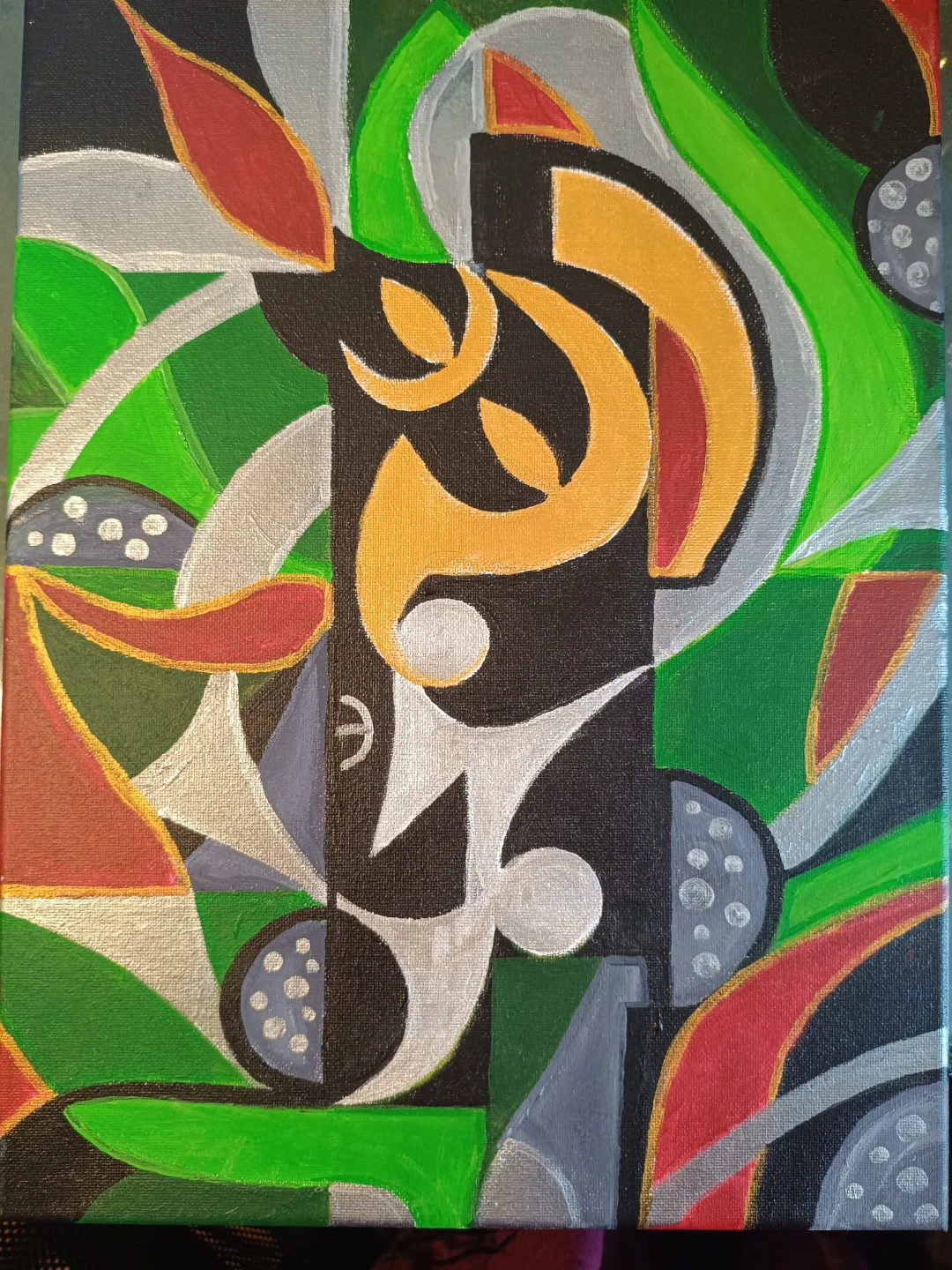 Abstract Arabic Calligraphy Paintings - photo 2