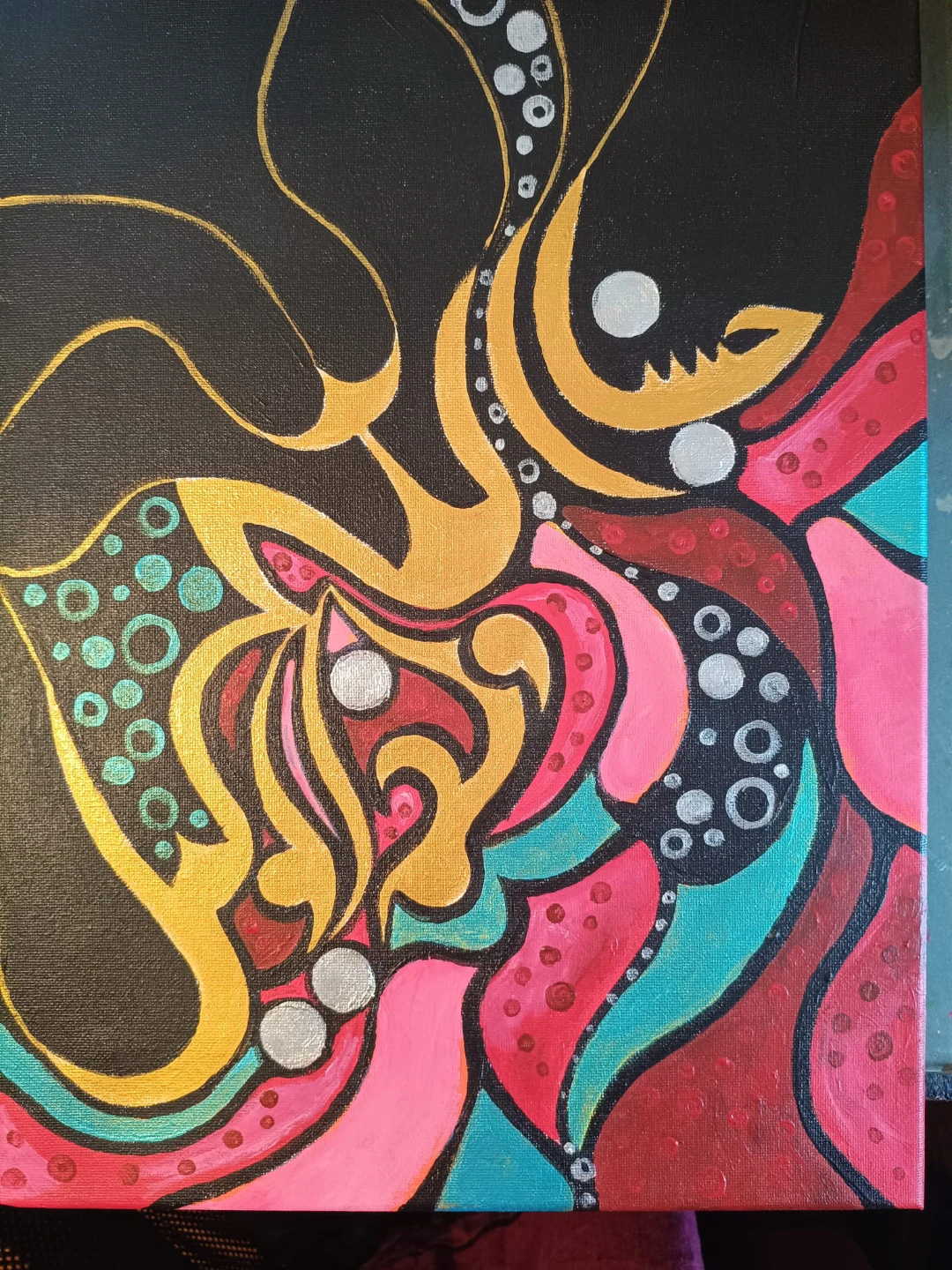 Abstract Arabic Calligraphy Paintings - photo 3