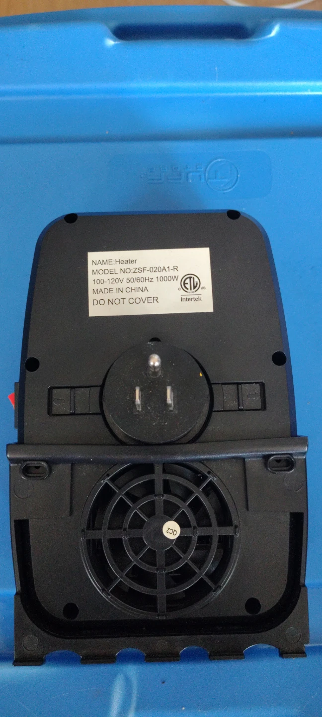 Portable Electric Heater with Flame Effect - photo 3