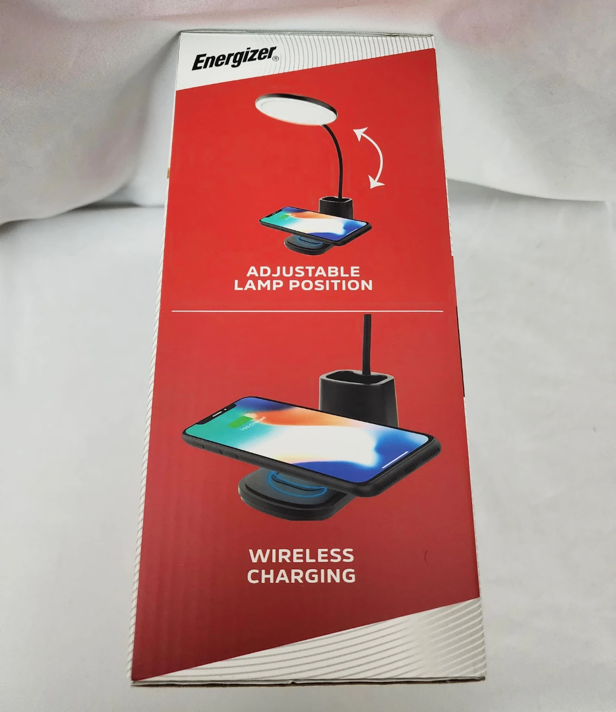Energizer 2-in-1 Lighted Vanity Mirror & Wireless Phone Charger - photo 5