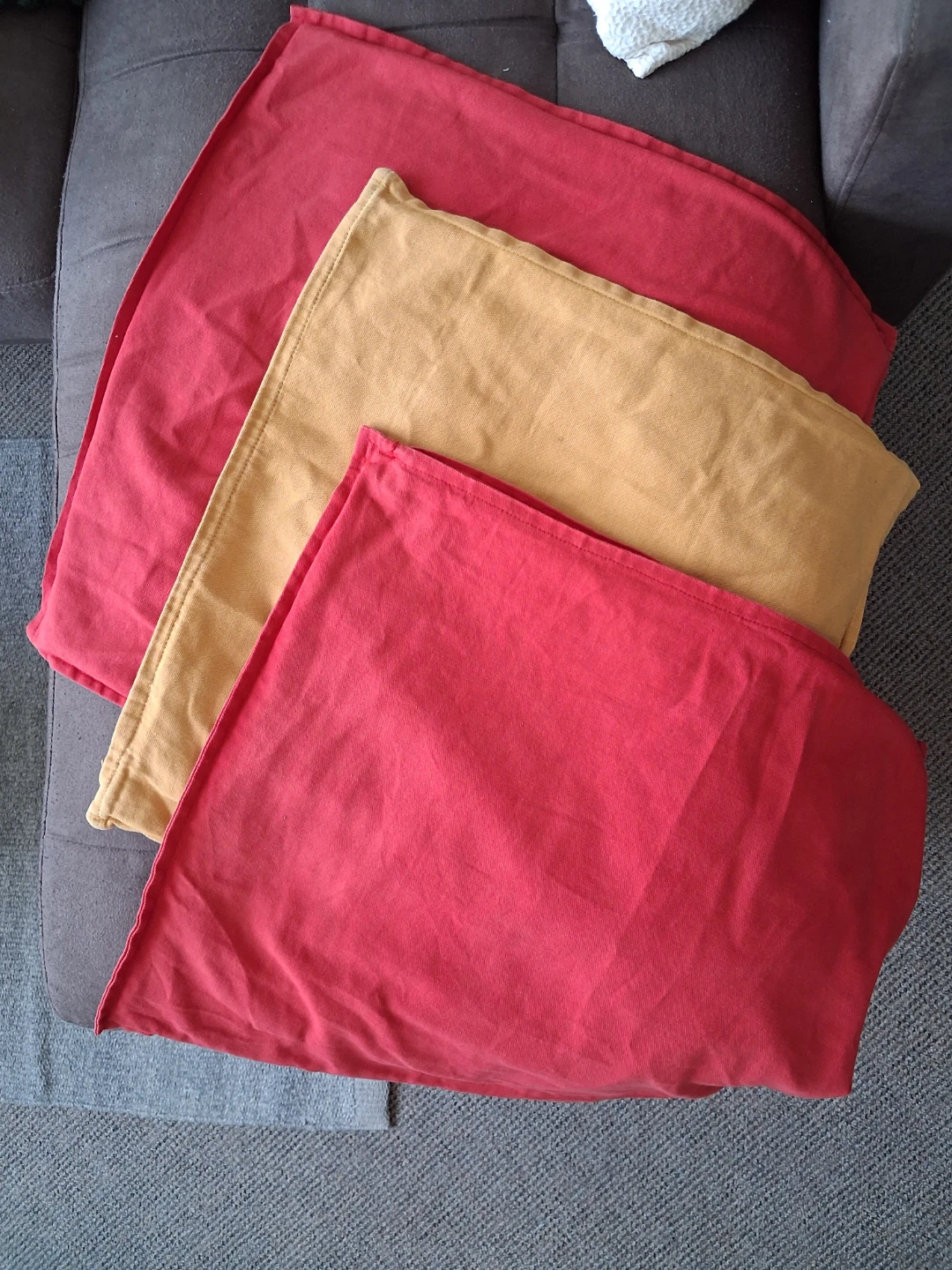 3 IKEA GURLI Cushion Covers 50x50cm