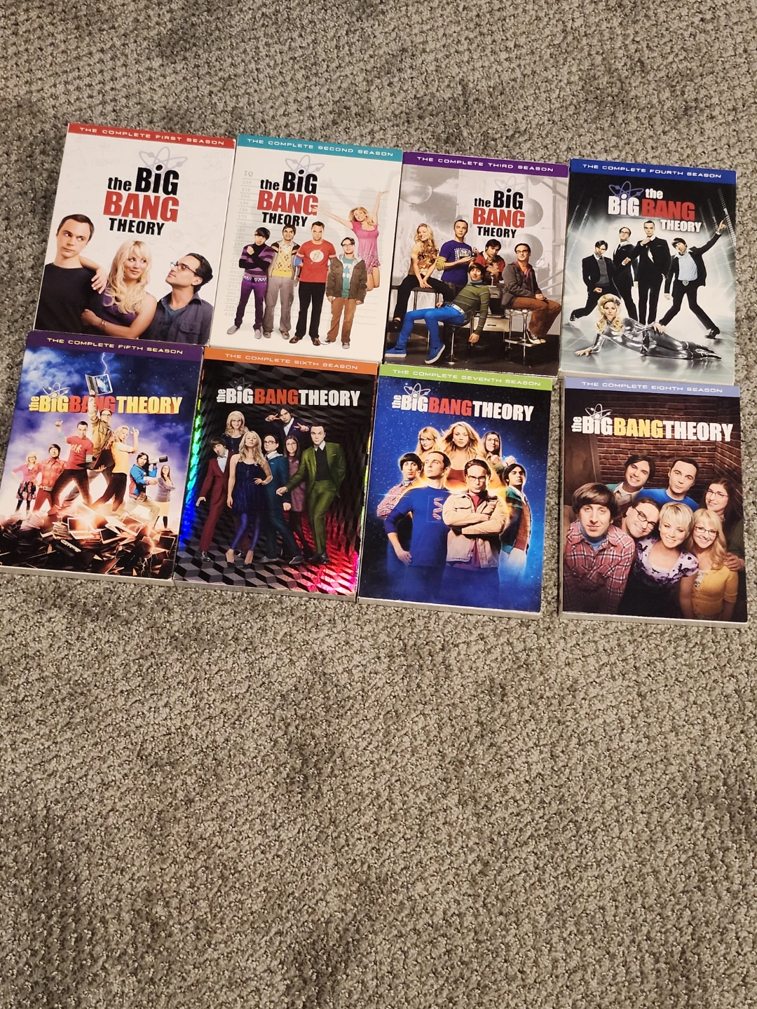 The Big Bang Theory Complete Seasons 1-8 DVD Box Set