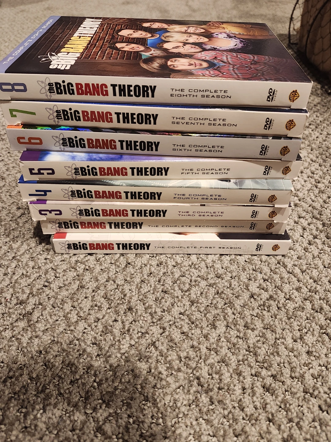 The Big Bang Theory Complete Seasons 1-8 DVD Box Set - photo 3