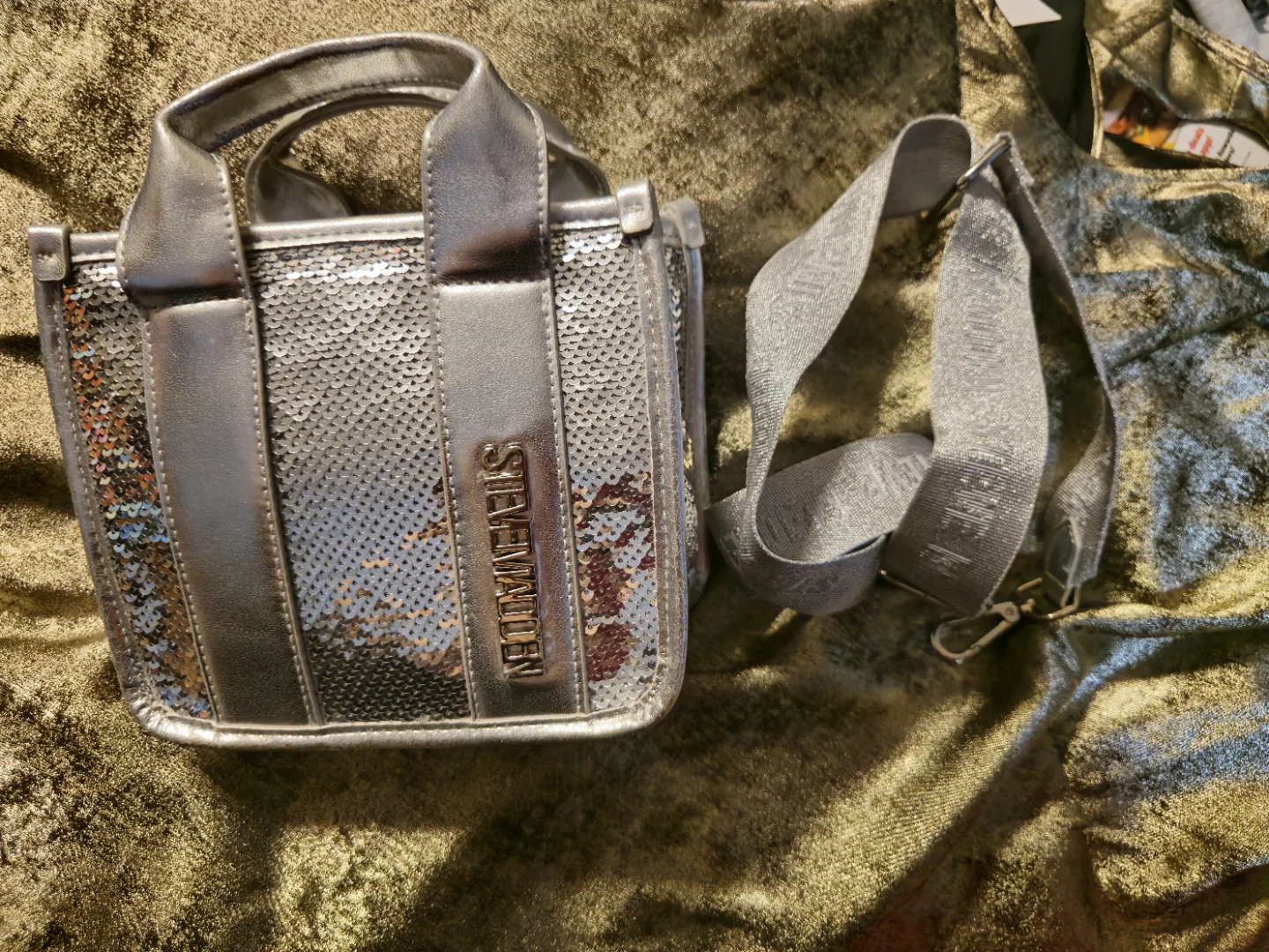 Steve Madden Mini Bag with Sequins - photo 3