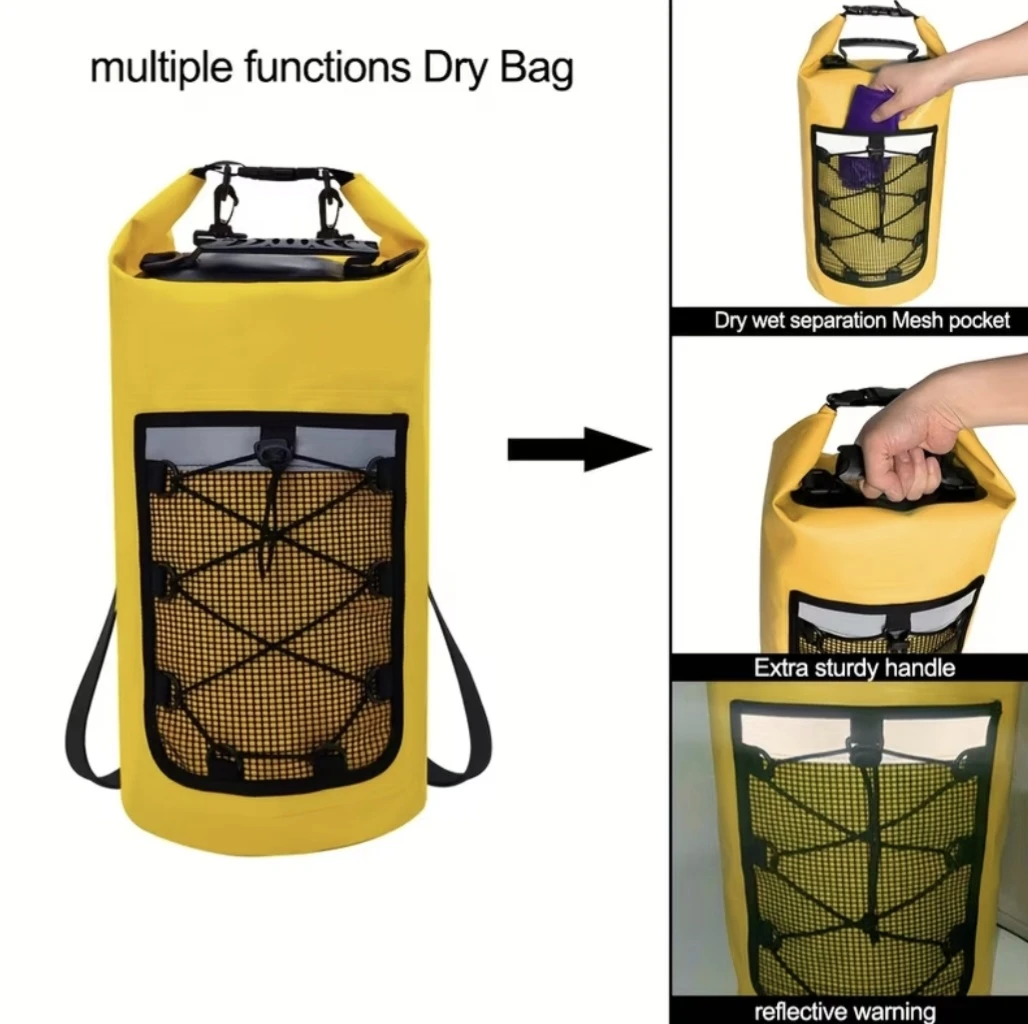 Brand new Yellow 10L Waterproof Dry Bag - photo 3