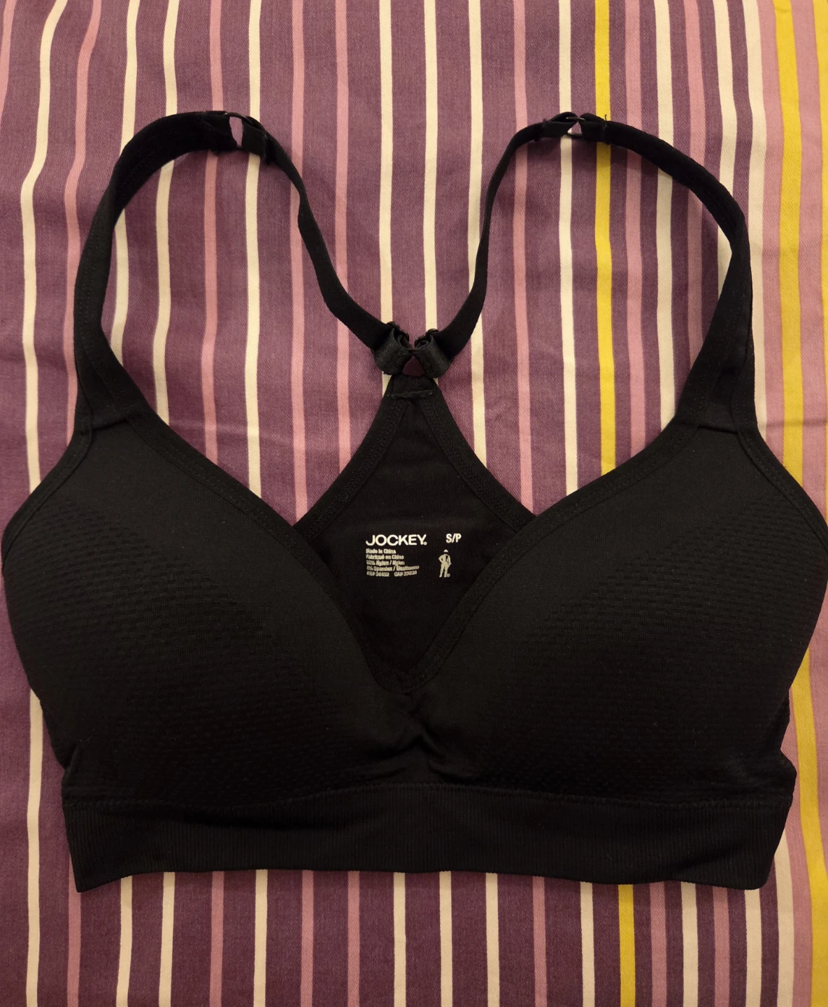 Jockey Black Bralette Size S/P