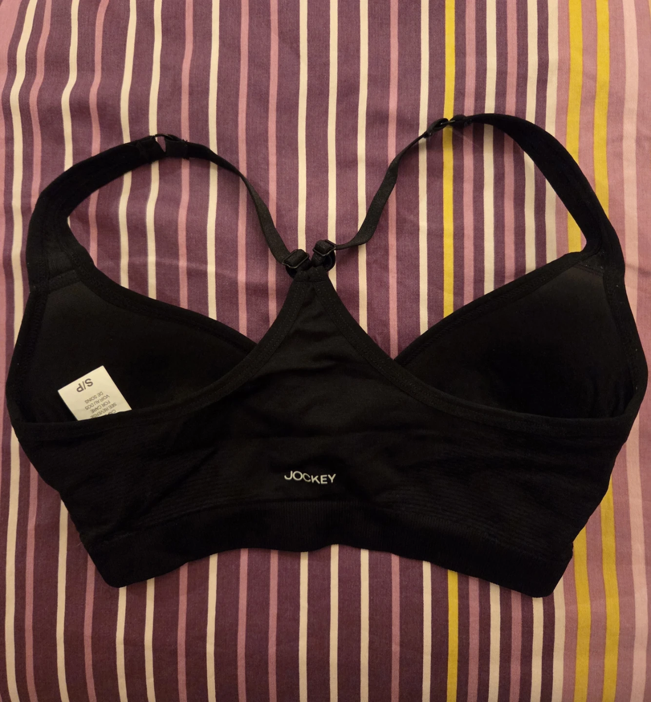 Jockey Black Bralette Size S/P - photo 2