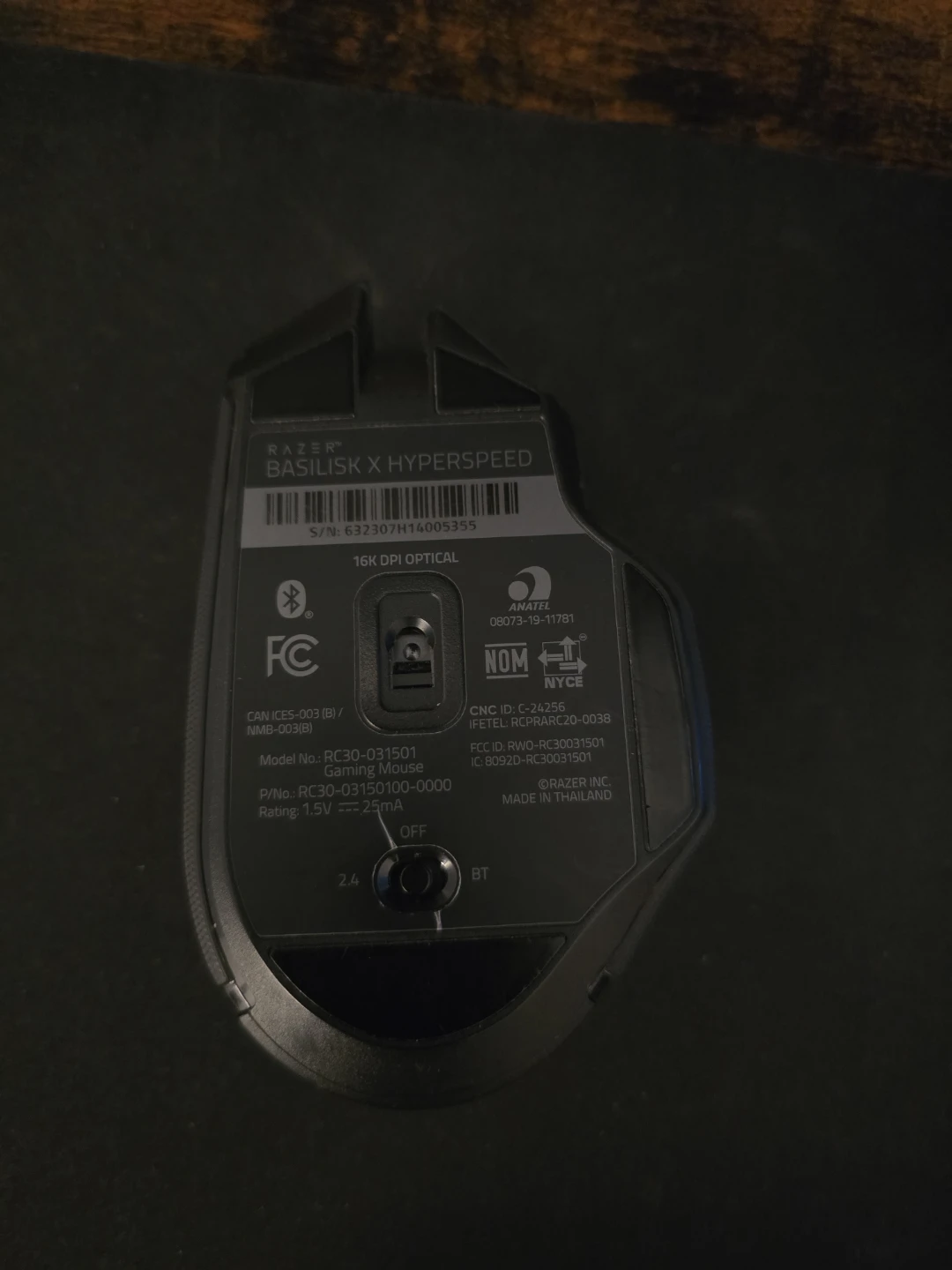 Razer Basilisk X HyperSpeed Wireless Gaming Mouse - photo 2