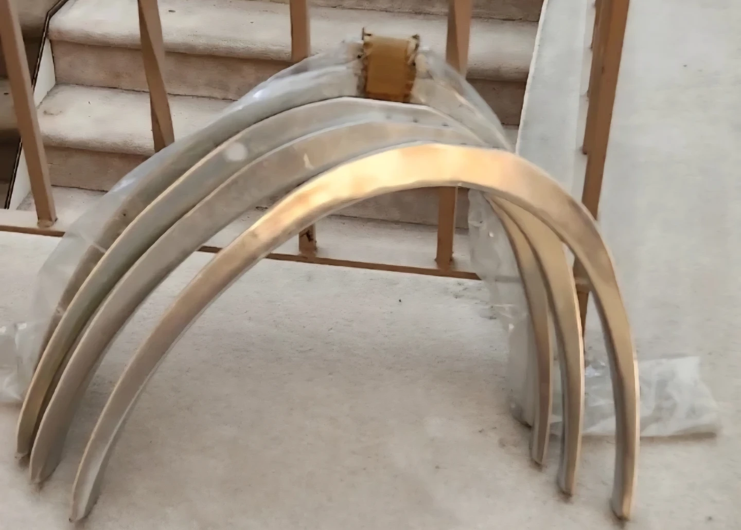 Brand new Metal Table Legs and Glass Tabletop - photo 4