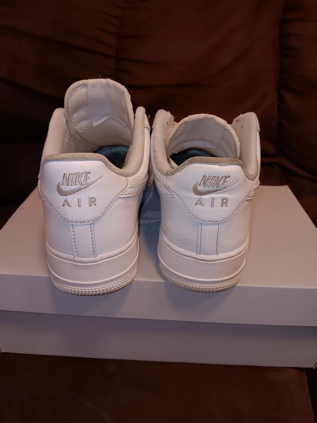 Nike Air Force 1 "07 White Sneakers - photo 4