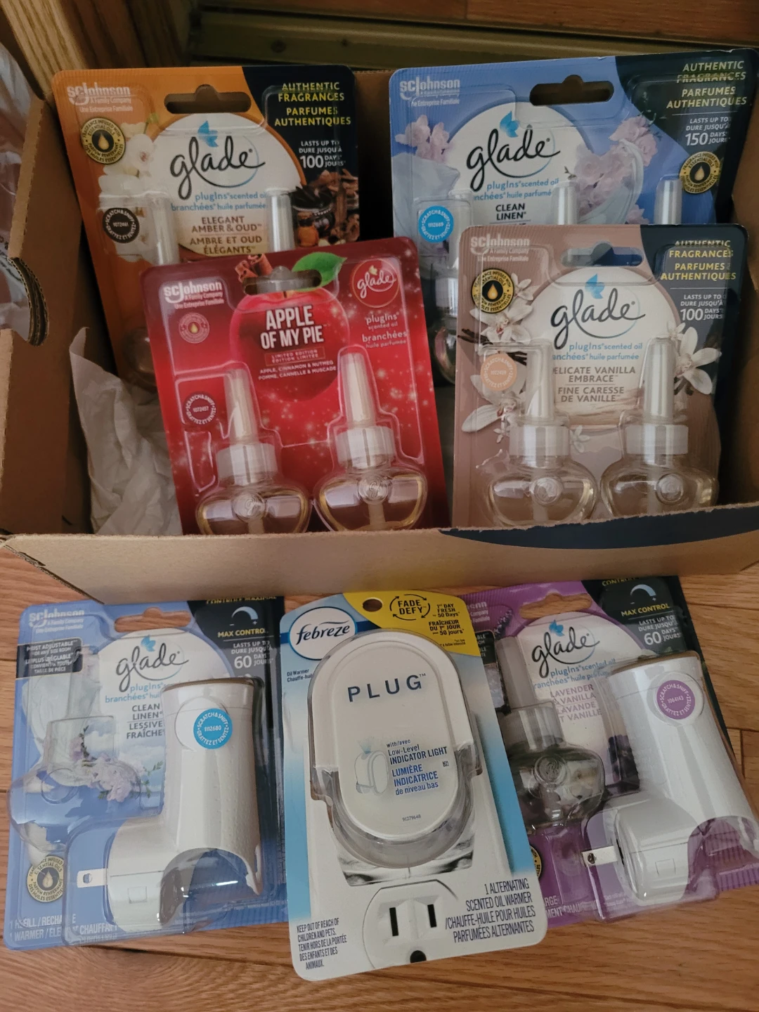 Glade Plug-ins Scented Oil Warmers and Refills