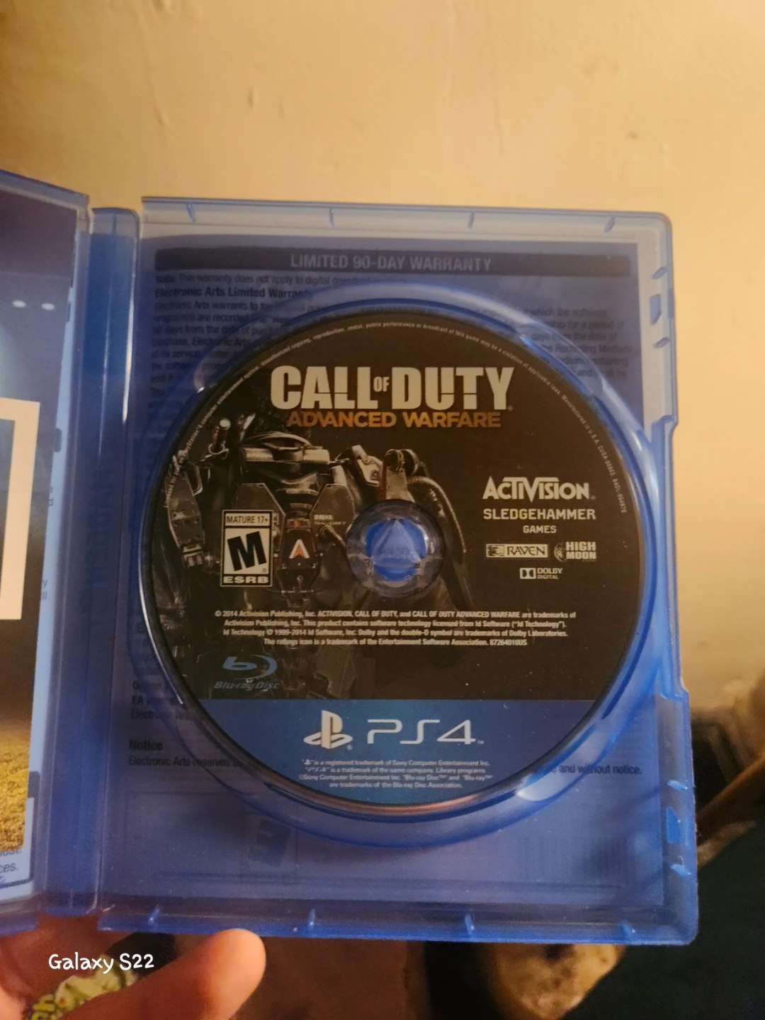 Call of Duty: Advanced Warfare PS4 Blu-Ray Disc