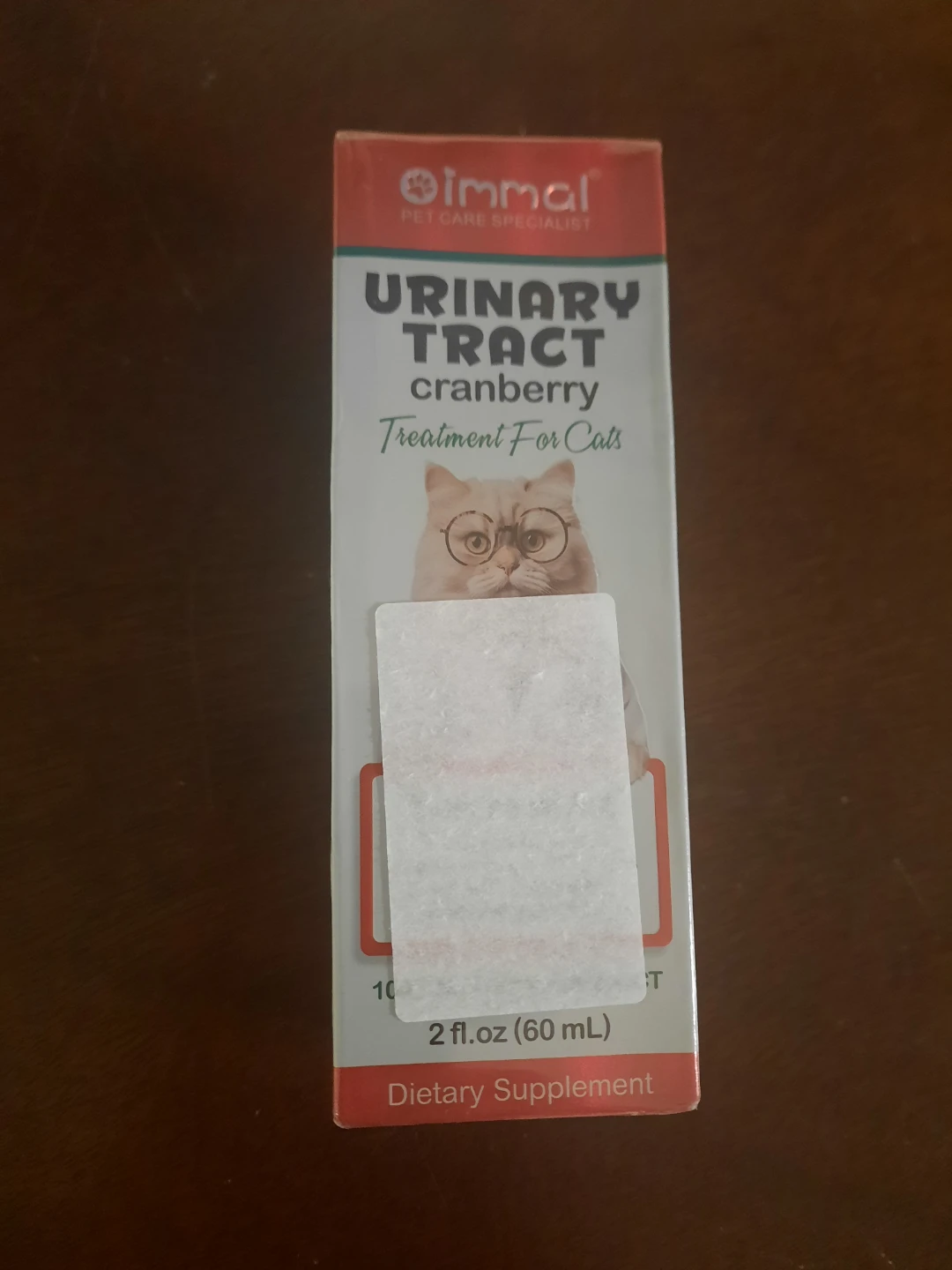 Immal Urinary Tract Cranberry Treatment For Cats 2 fl.oz