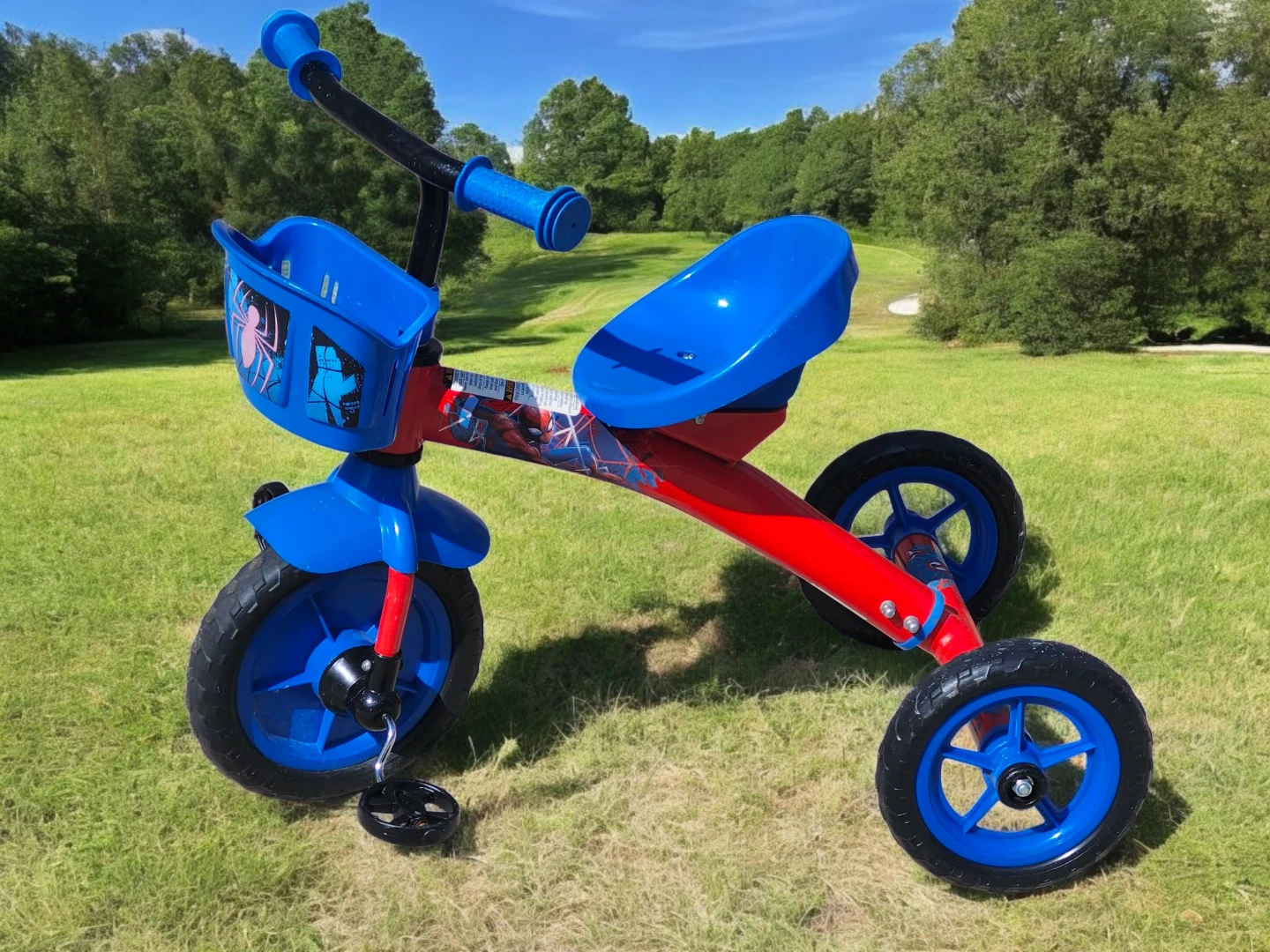 Spider-Man Tricycle Huffy  storage basket   aged 1.5 to 3 year - photo 5