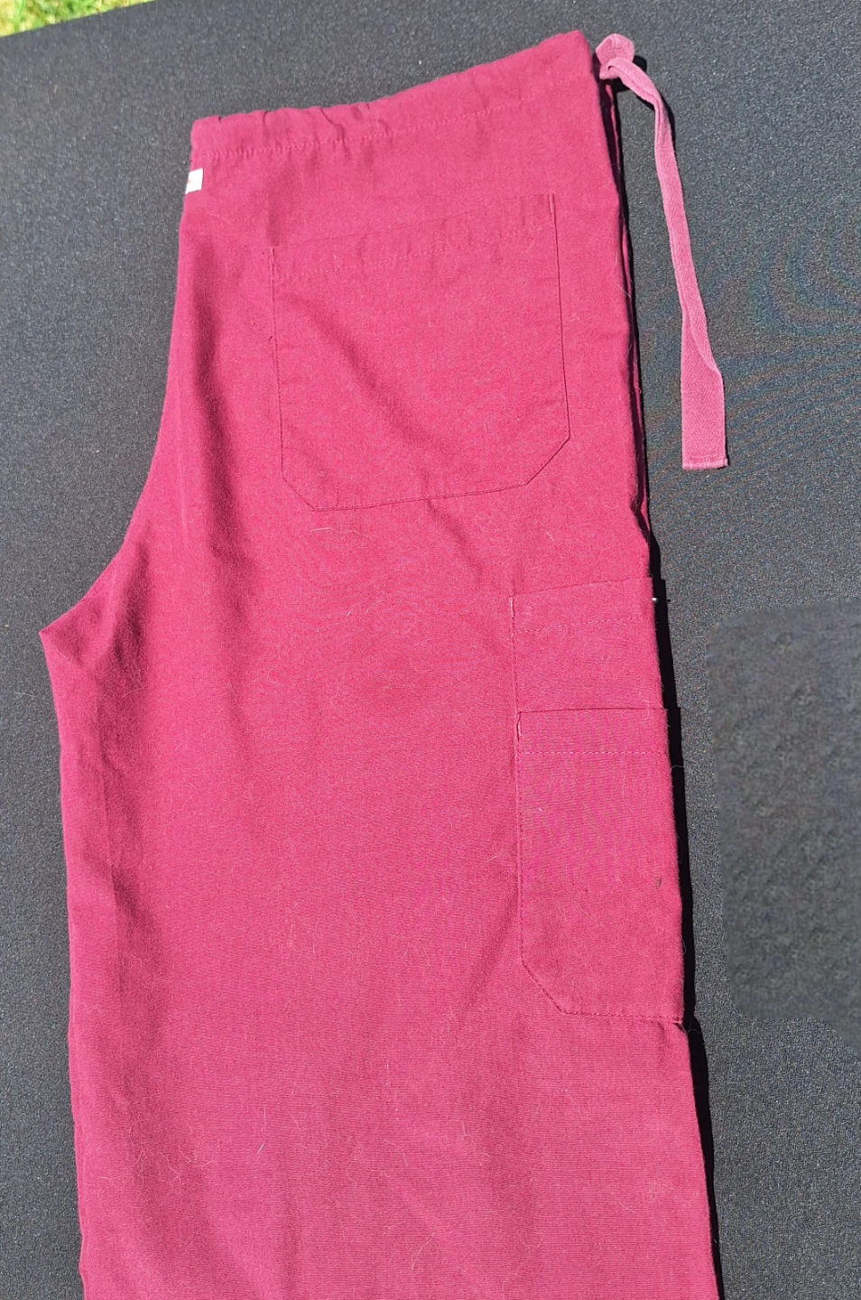 SCRUBS WEAR Maroon Scrub Pants, Small (Kit Cat Club rescue) - photo 2