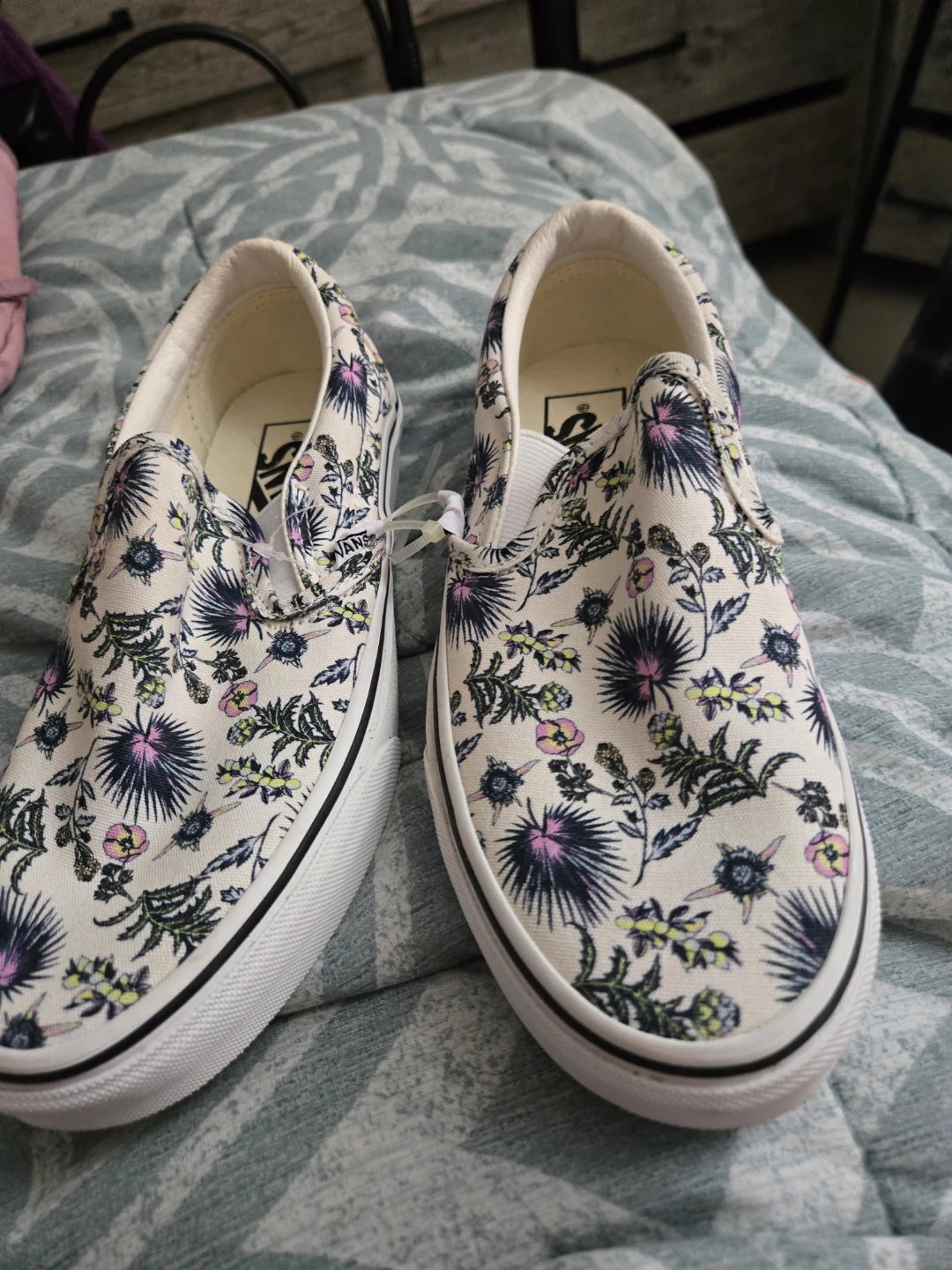 Vans Slip-On Floral Sneakers