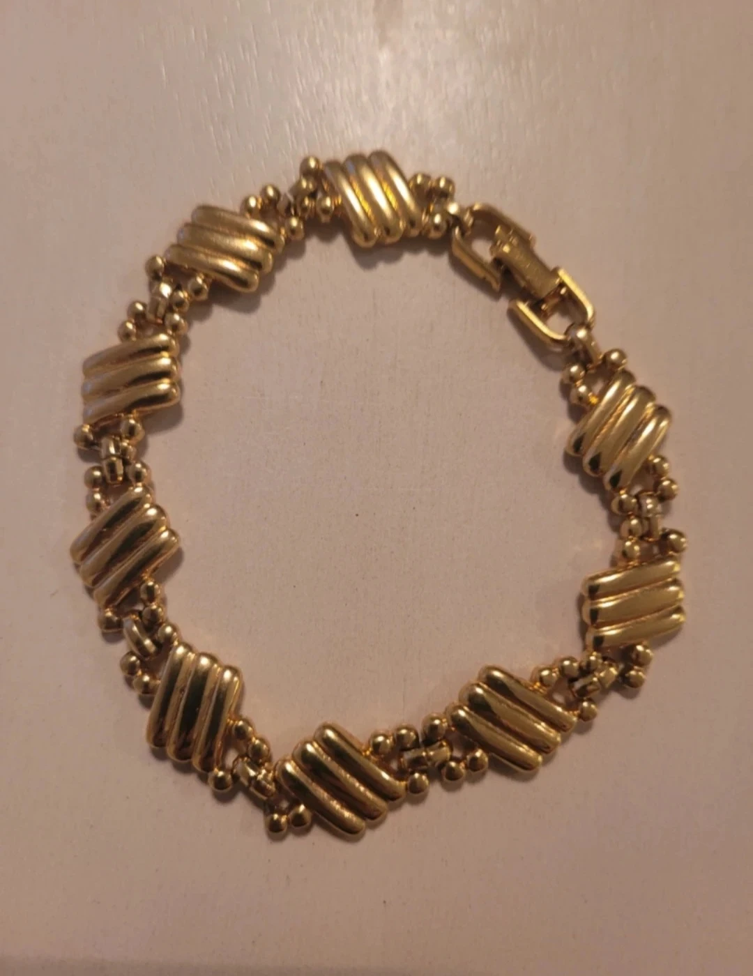 Gold-tone link bracelet