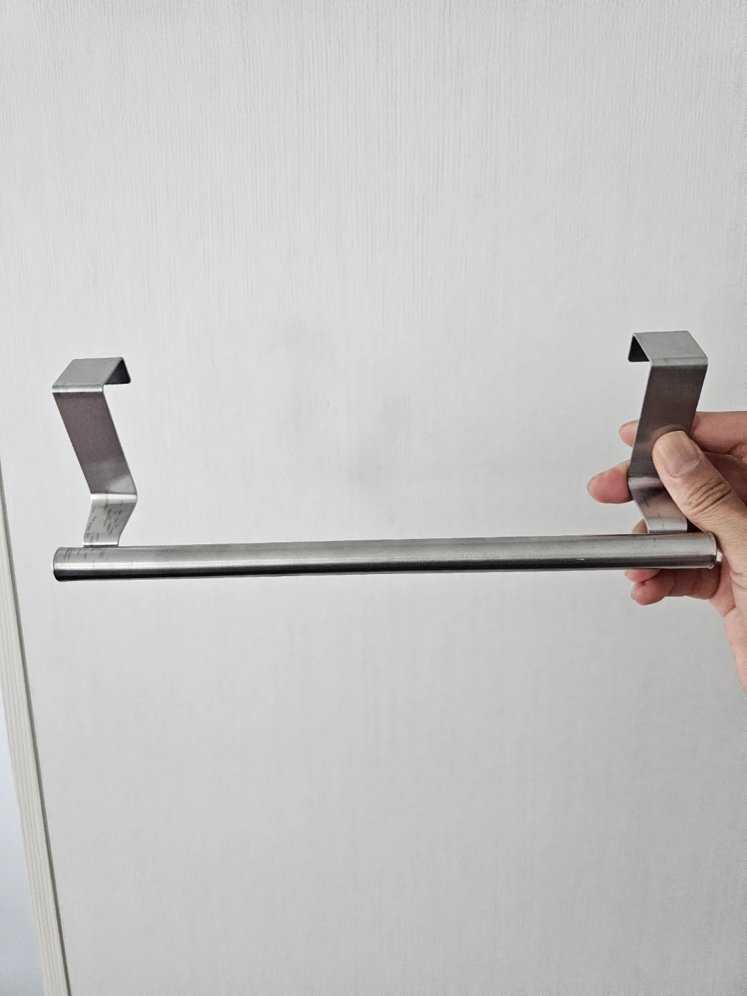 Over the Cabinet Door Towel Bar Holder - photo 5