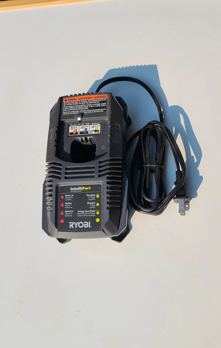 RYOBI 18V Cordless Drill, 3 Batteries, Charger & Case - photo 3