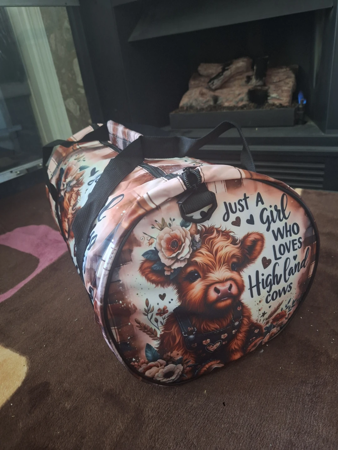 NEW Highland Cow Duffle Bag - photo 4