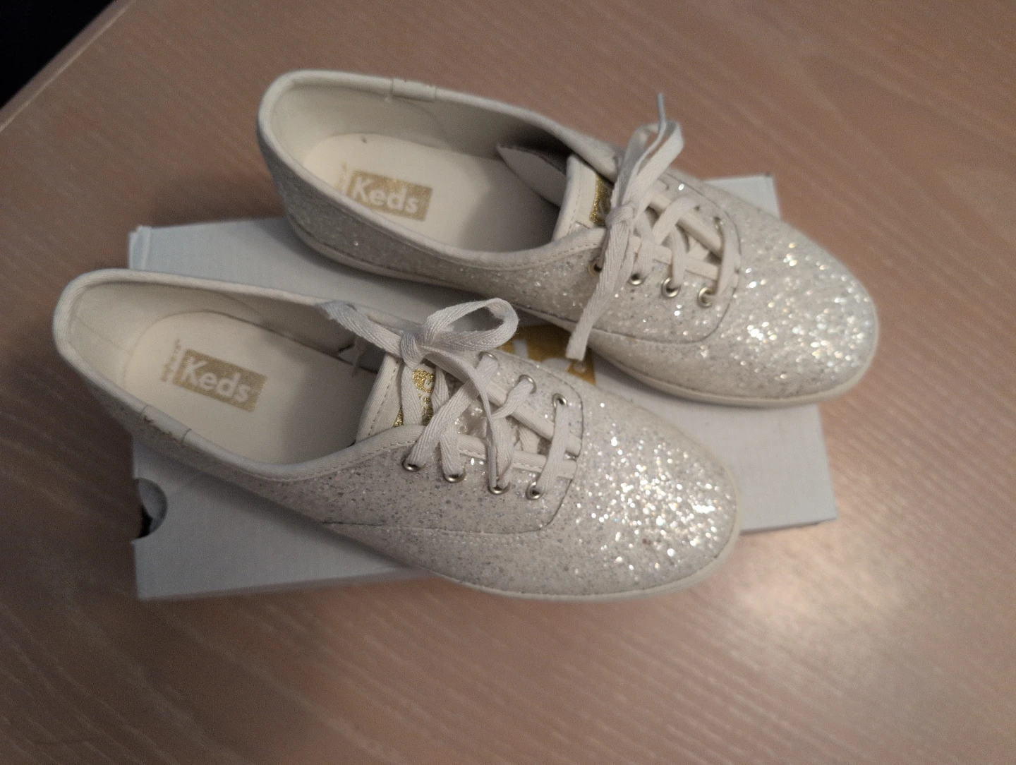 Keds Glittery Sneakers size 7 - photo 2