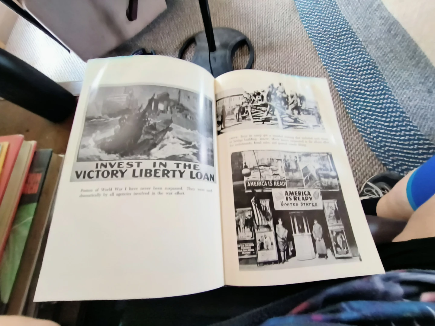 Old Book 1958 Over Here world war 1 - photo 3