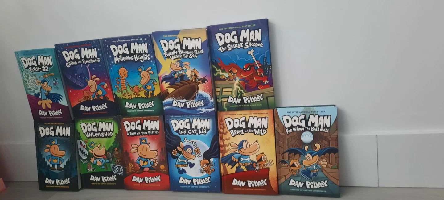 Dog Man Book Series by Dav Pilkey