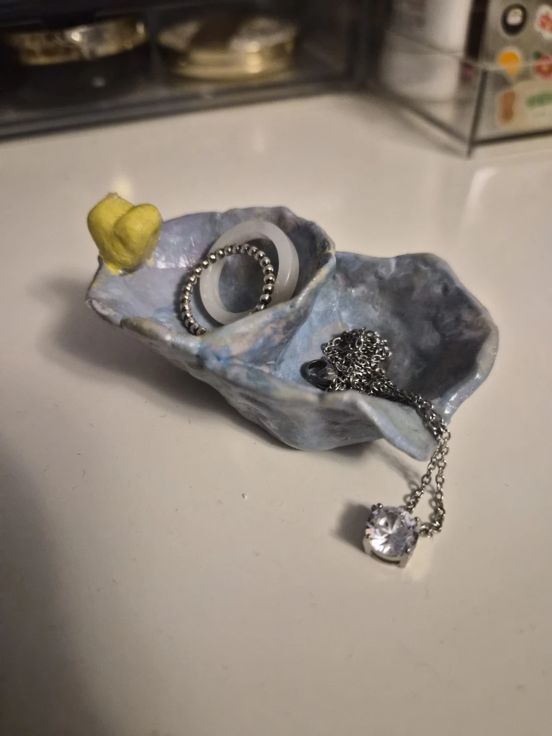 Handmade Clay Trinket Dish - photo 3