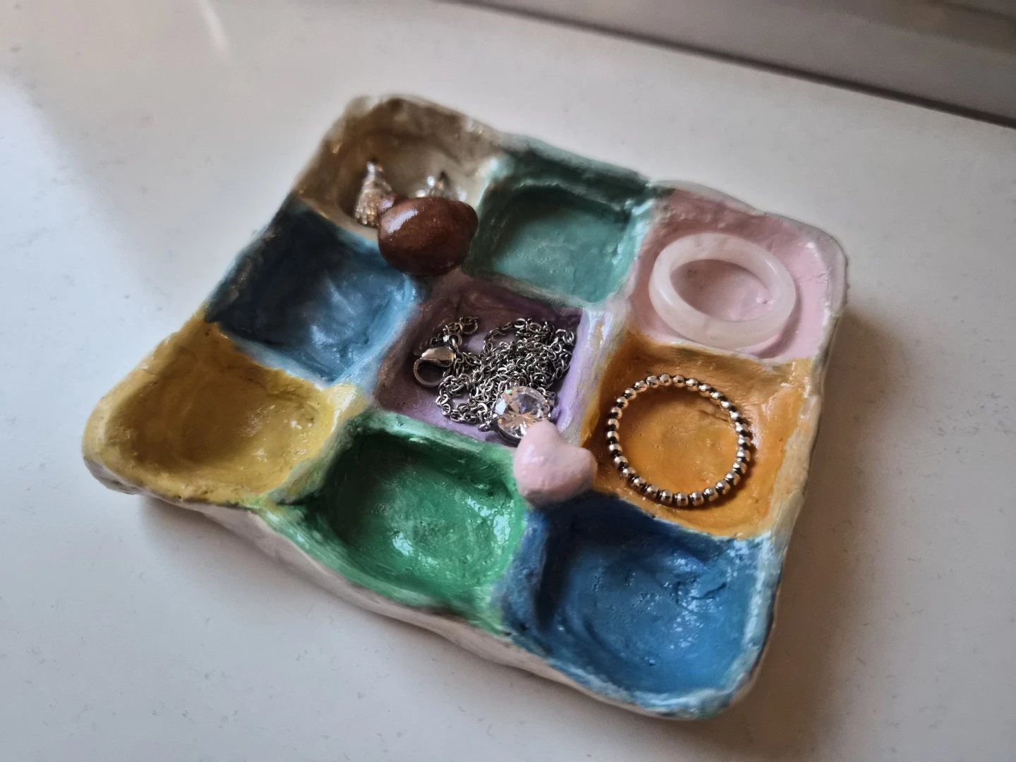 Handmade Clay Trinket Dish - photo 4