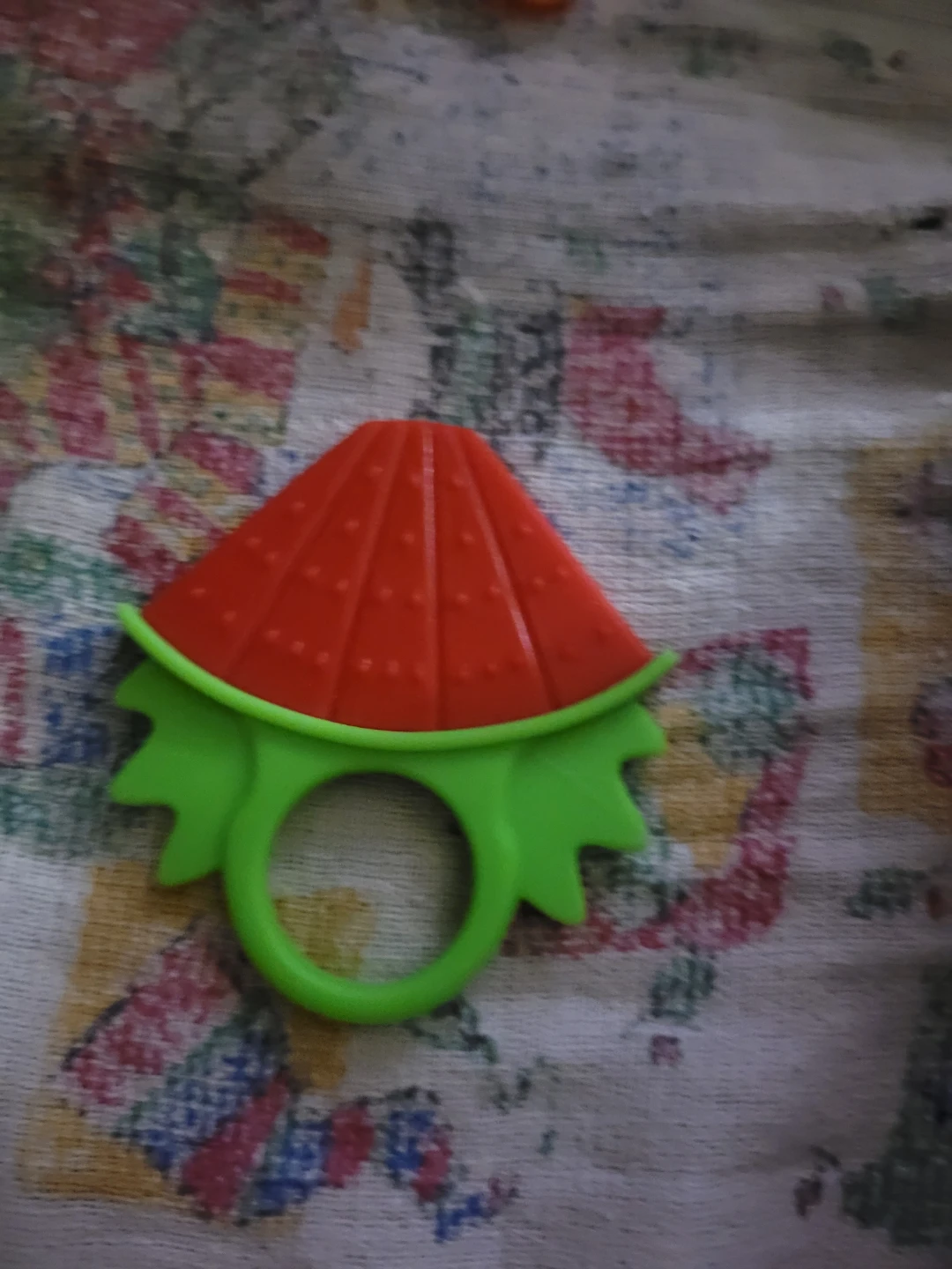 Watermelon teething toy