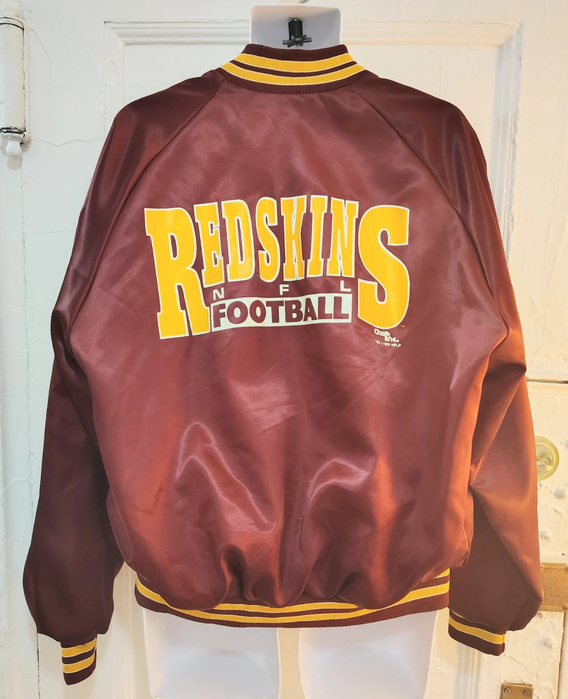 Chalk Line Washington Redskins NFL Football Jacket 1992 - photo 2