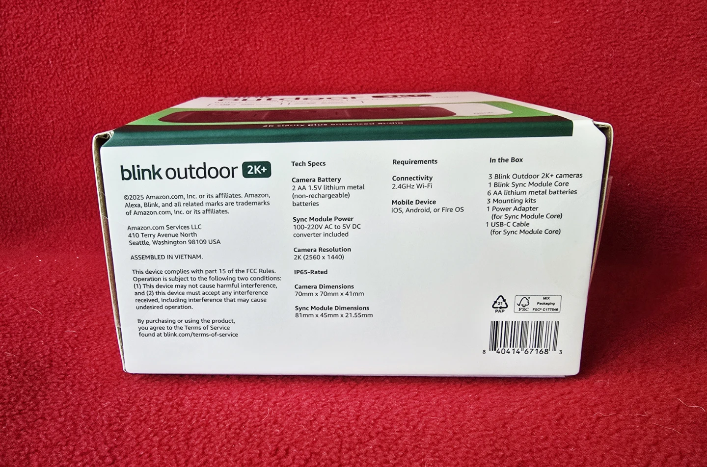 Blink Outdoor 2K+ 3-Camera System - NEW! - photo 5