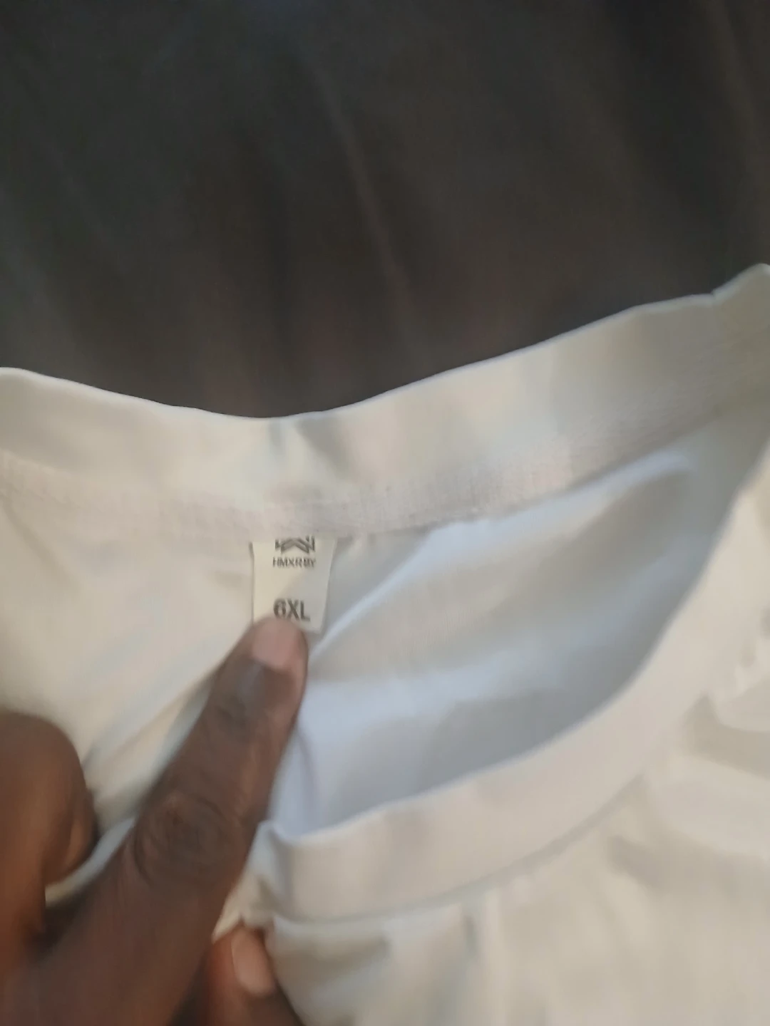 HMXRBY White Graphic T-Shirt 6XL - photo 2
