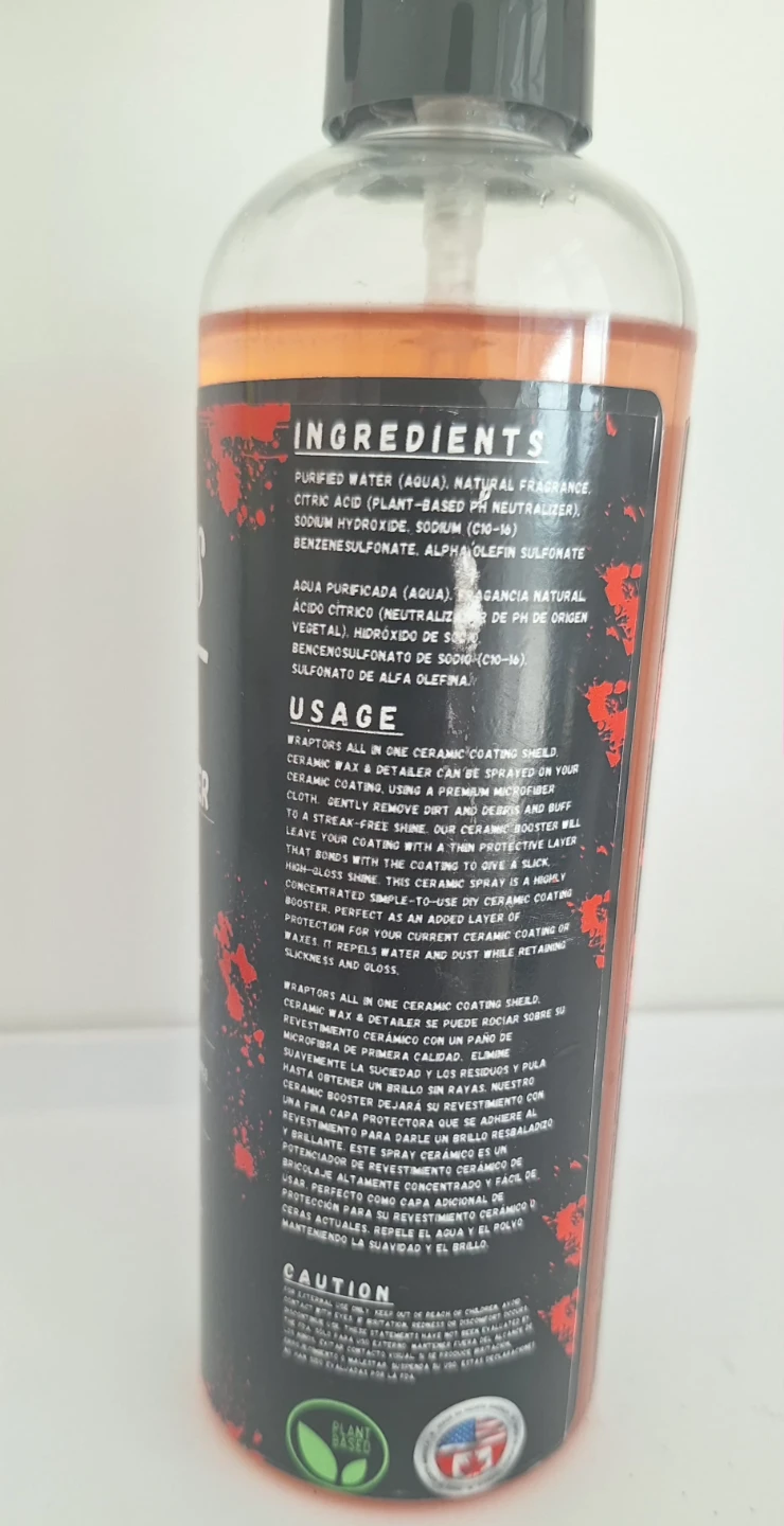 Wraptors Ceramic Booster Spray - photo 3