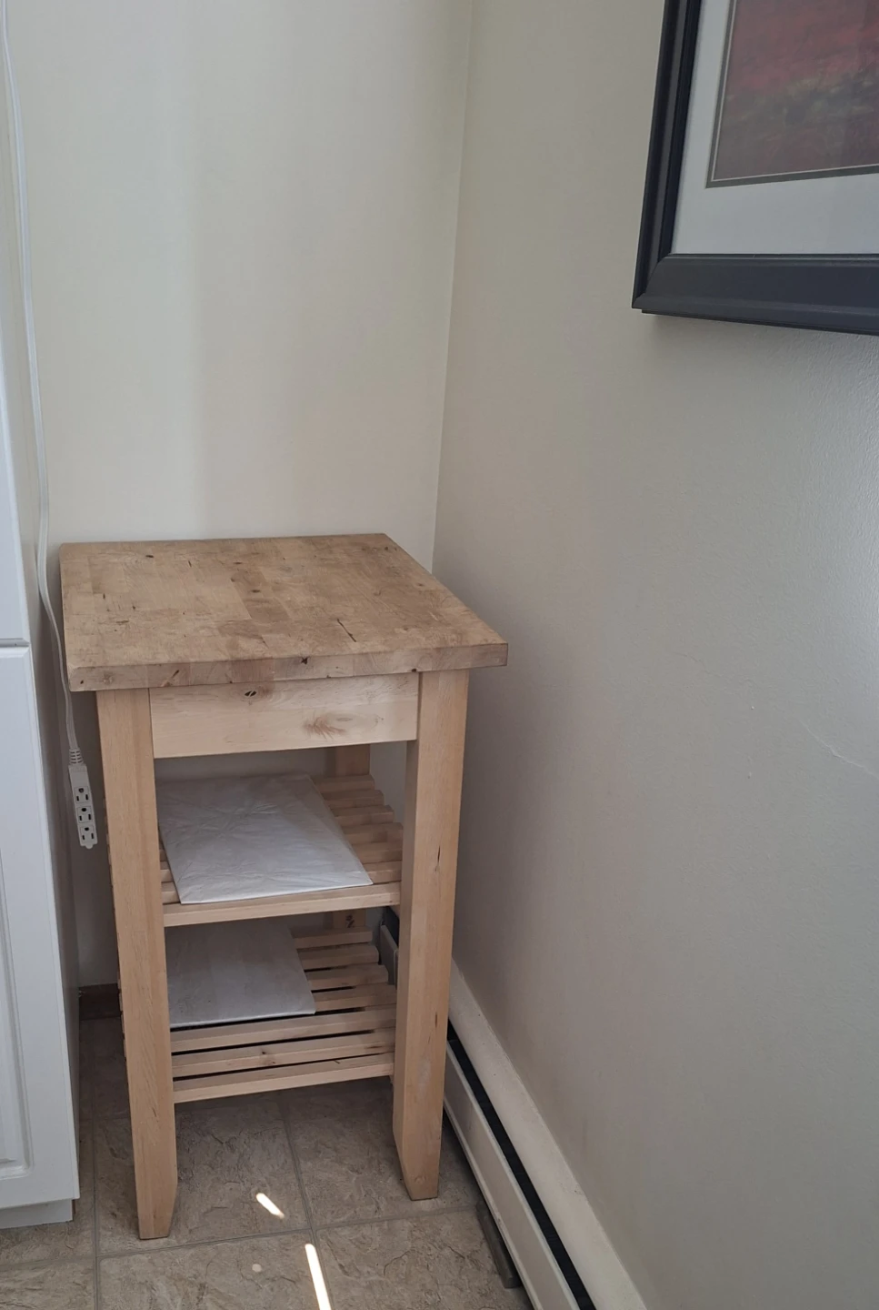 Wooden Kitchen Cart / Side Table