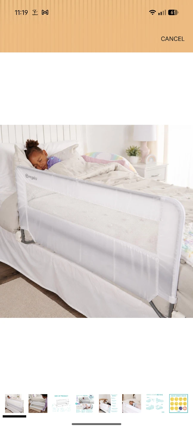 Regalo Swing Down Bed Rail