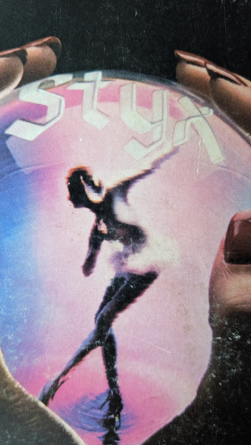 Styx Crystal Ball Vinyl Record 1980's - photo 2