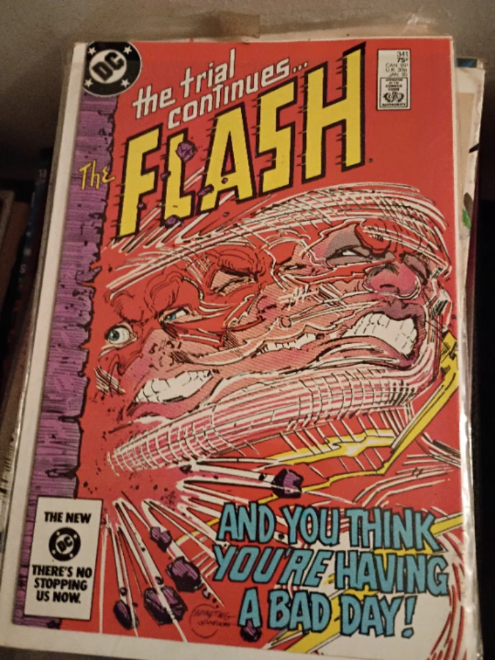 The Flash Comic Book "The Trial Continues..."
