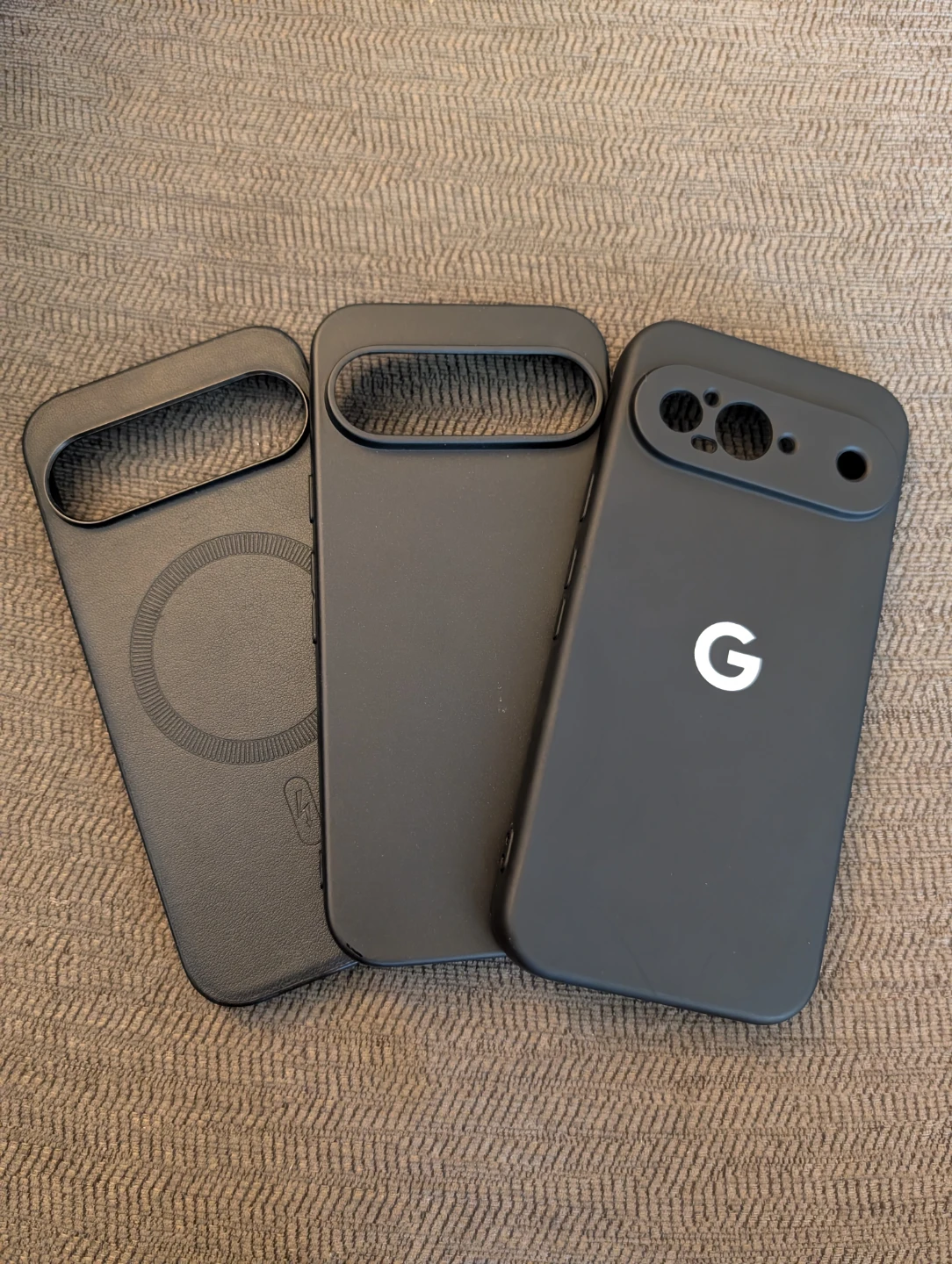3x Google Pixel 9 / Pixel 9 Pro Cases (Bundle)