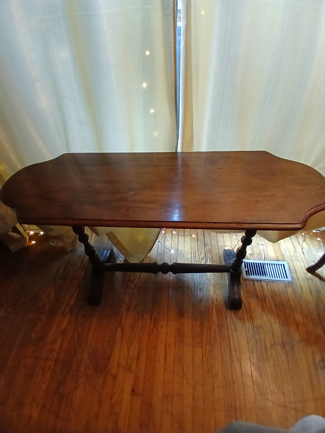 Wooden Console Table - photo 3