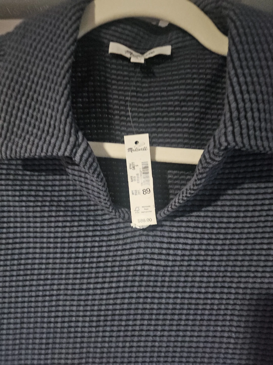 Madewell Striped Polo Shirt