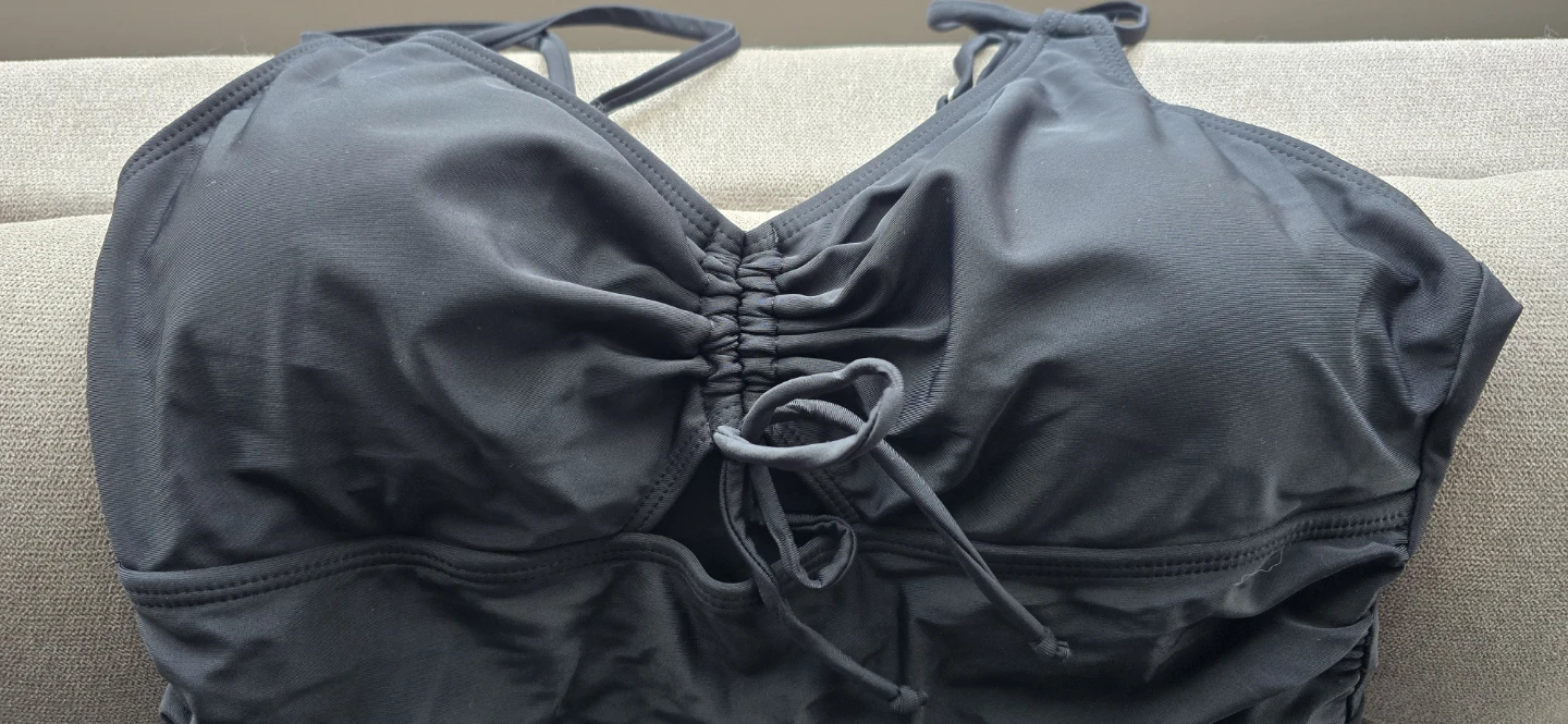 New Black Swimdress - Size L - photo 3
