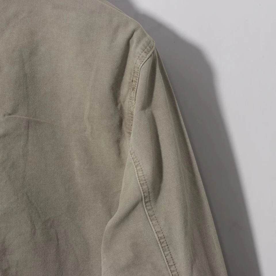 Women's Cropped Utility Jacket cotton canvas material - photo 3