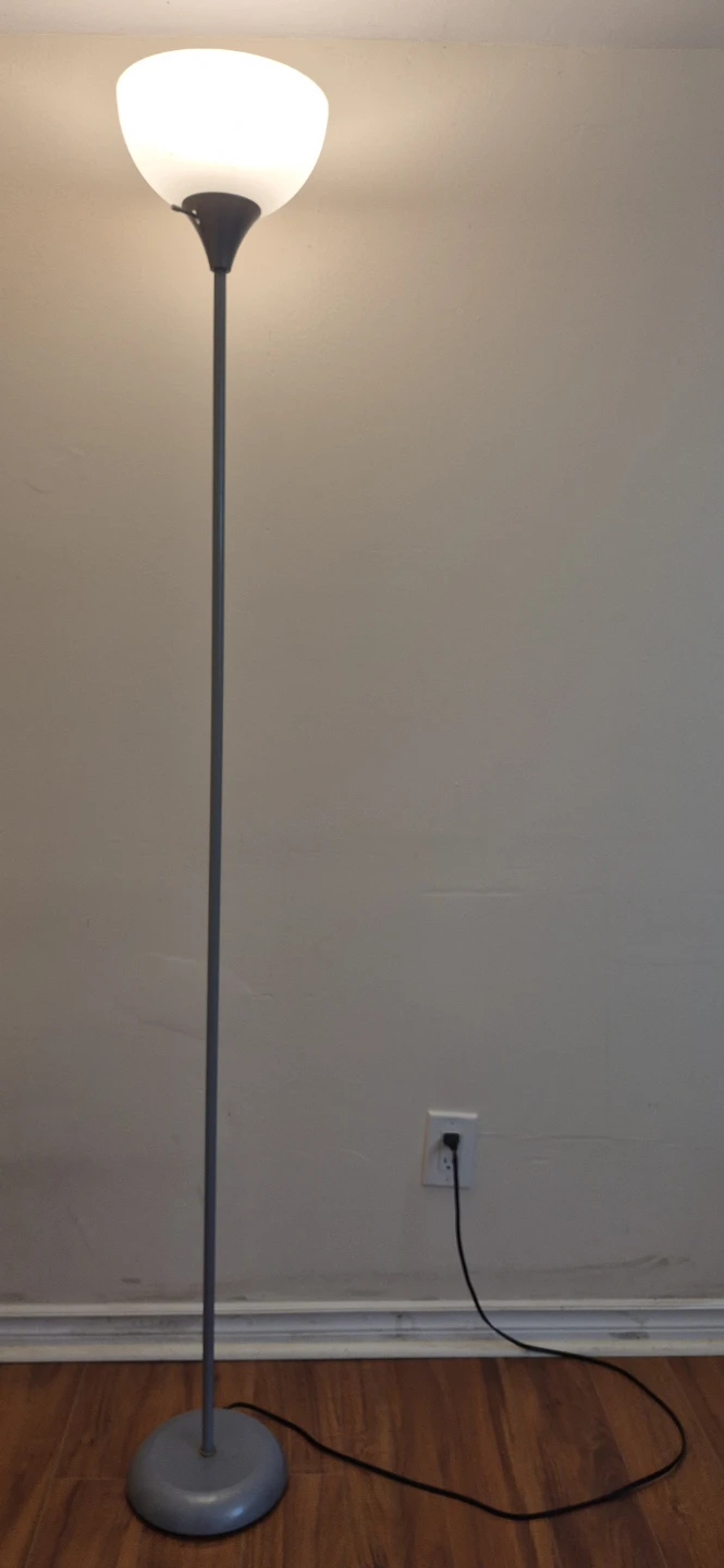 Grey Floor Lamp