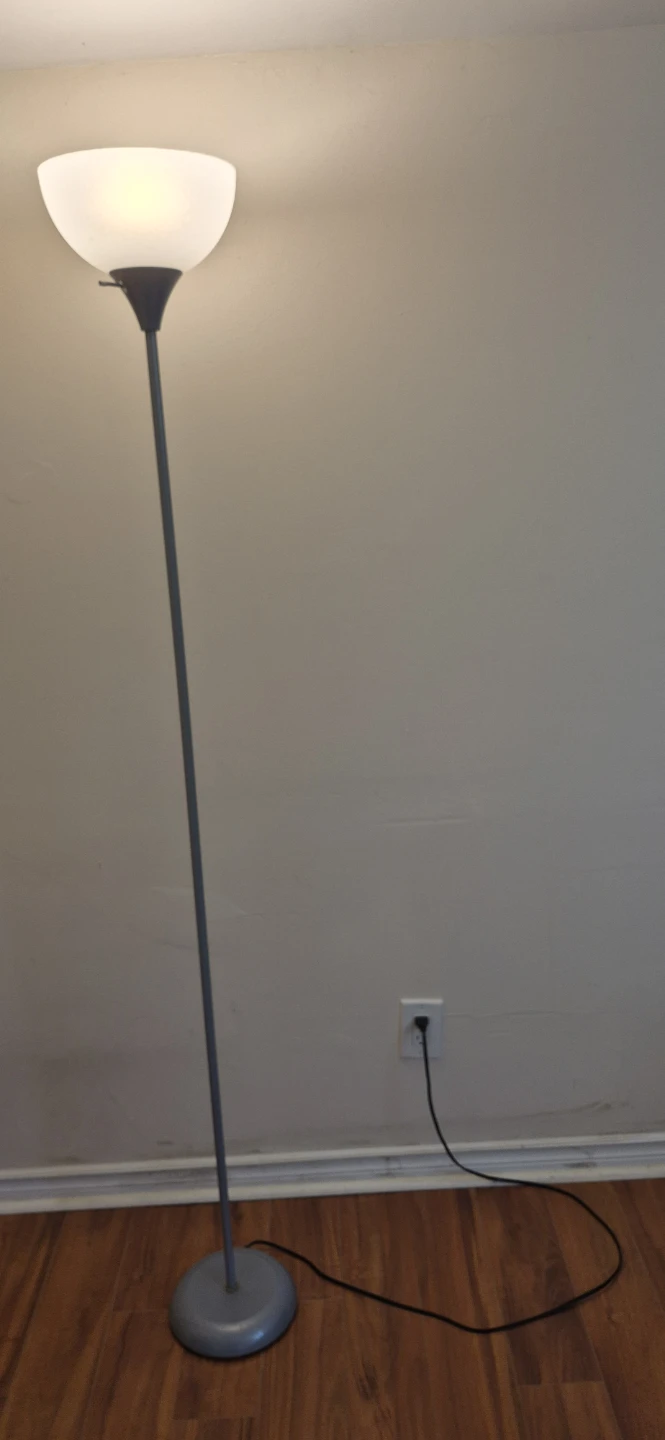 Grey Floor Lamp - photo 2