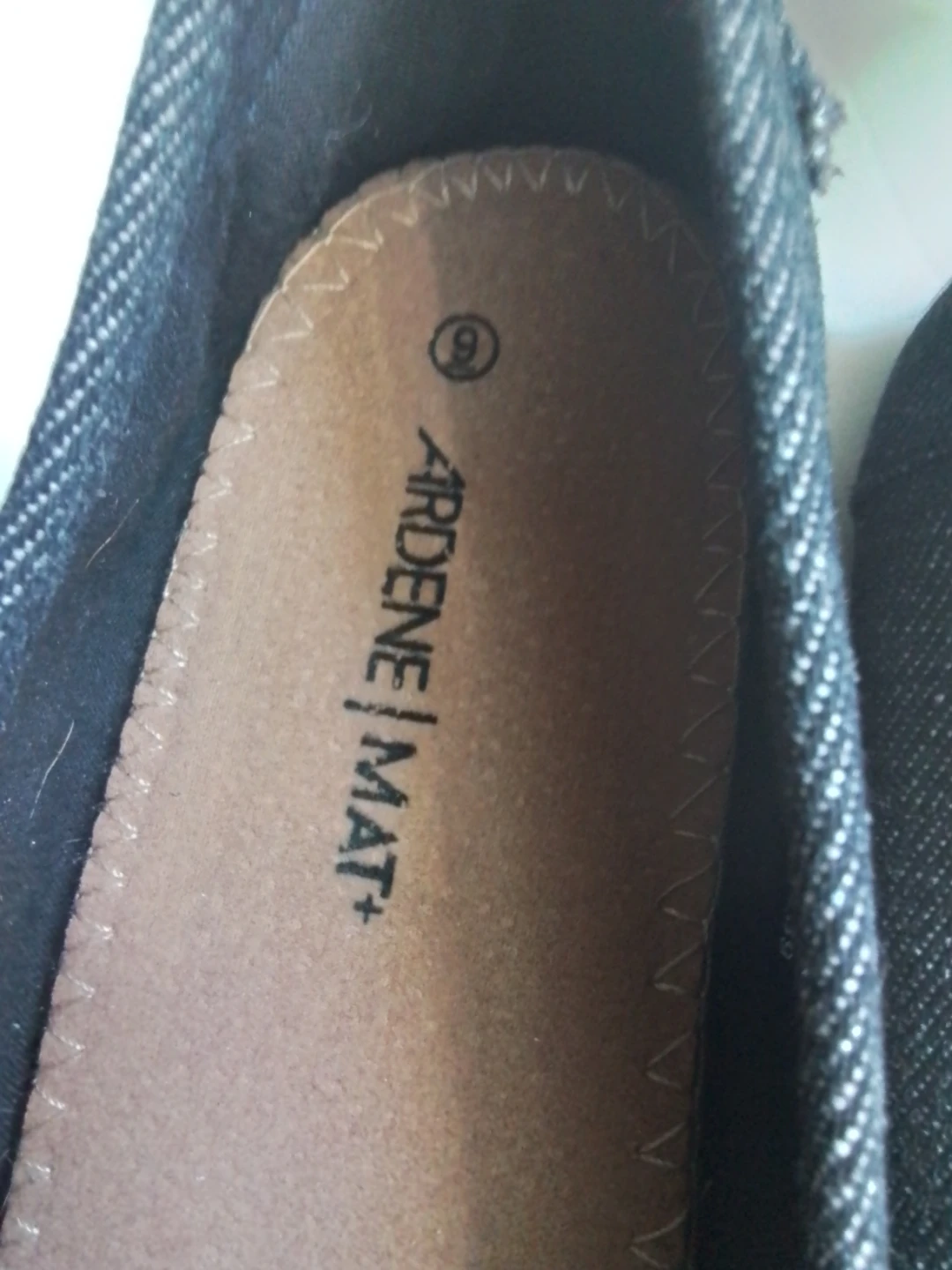 Ardene Mat+ Women's Black Denim Espadrille Flats - photo 2