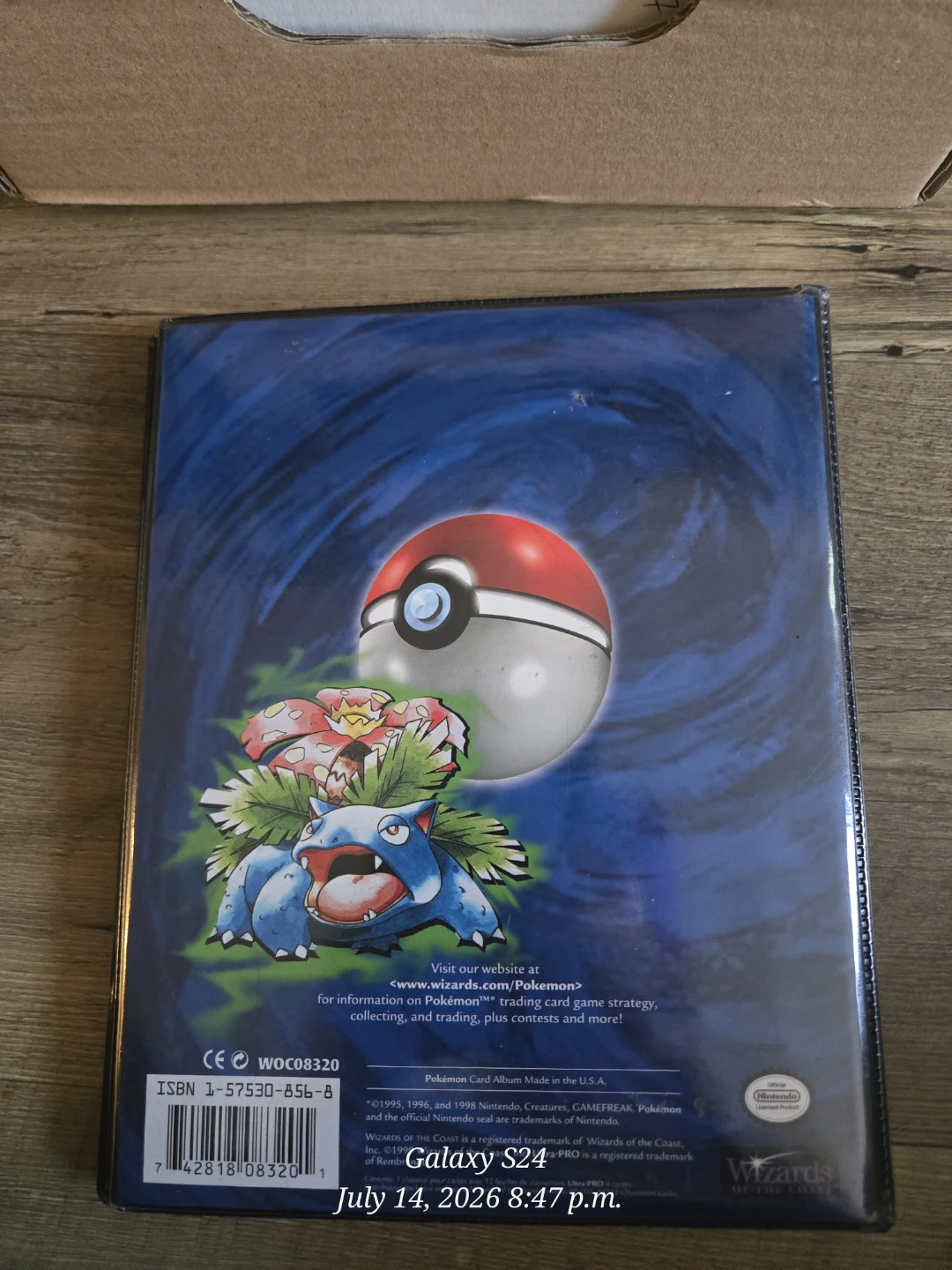 Vintage Pokémon Binder