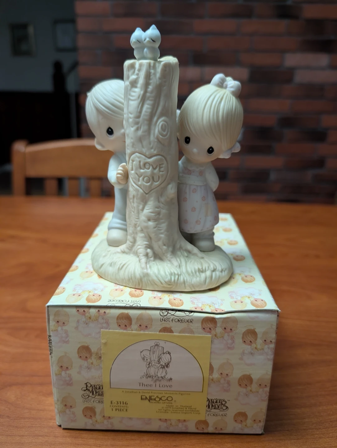 Precious Moments Thee I Love Figurine E-3116